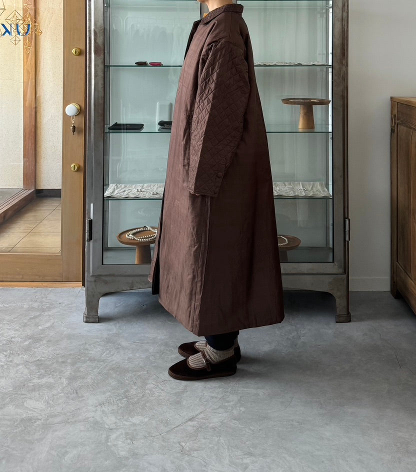 Embroidery Quilting Coat BUNON コート 通販 取扱店