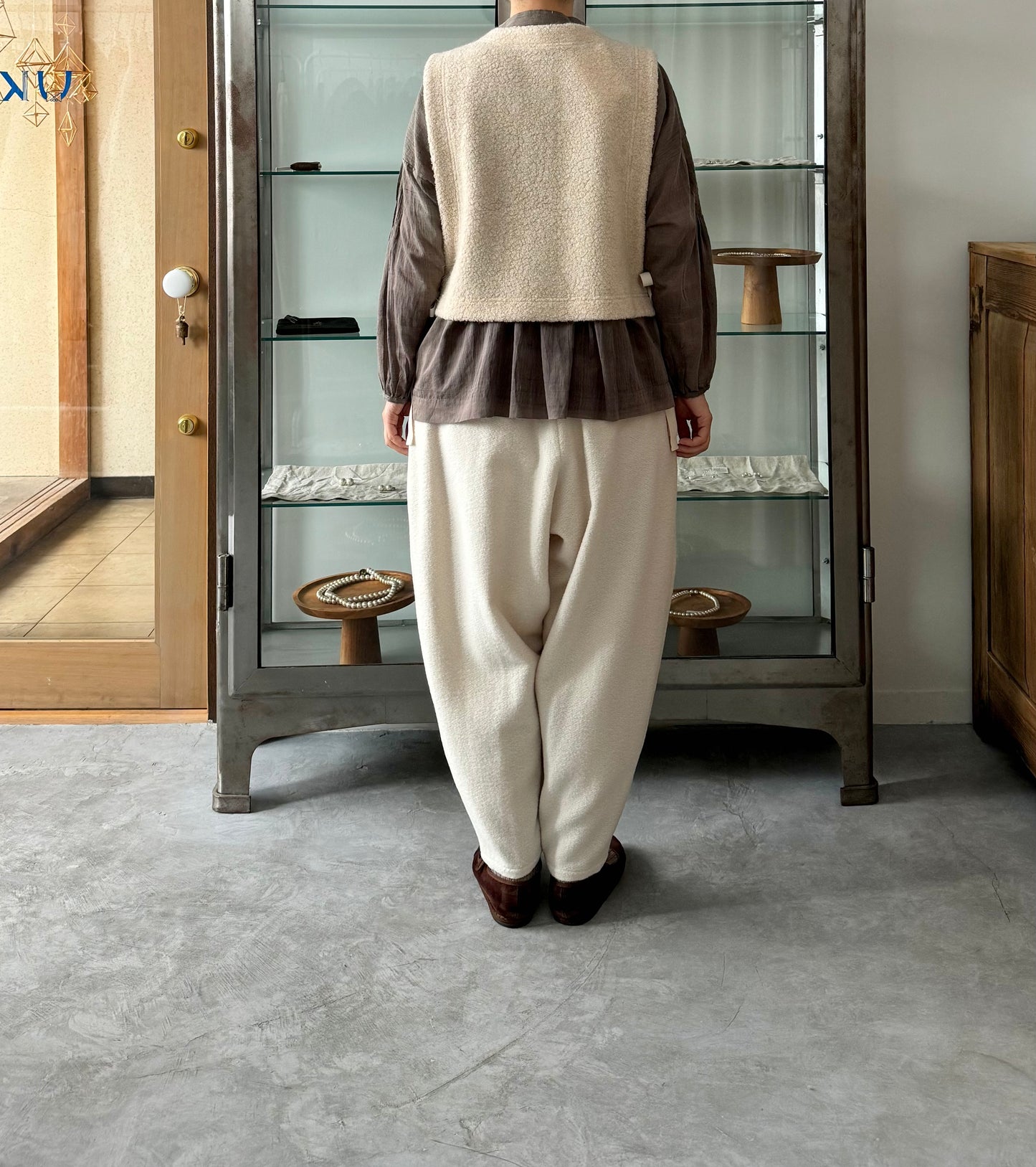 サイドリボンベスト Porter des boutons ポルテデブトン 通販 取扱店