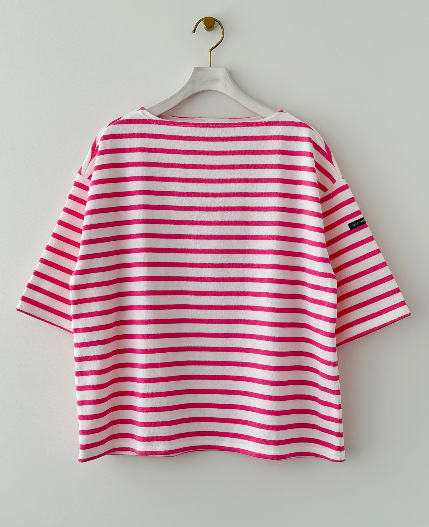 OUESSANT TEE LOOSE (NEIGE / ROSE FLUO) SAINT JAMES セントジェームス 通販 取扱店