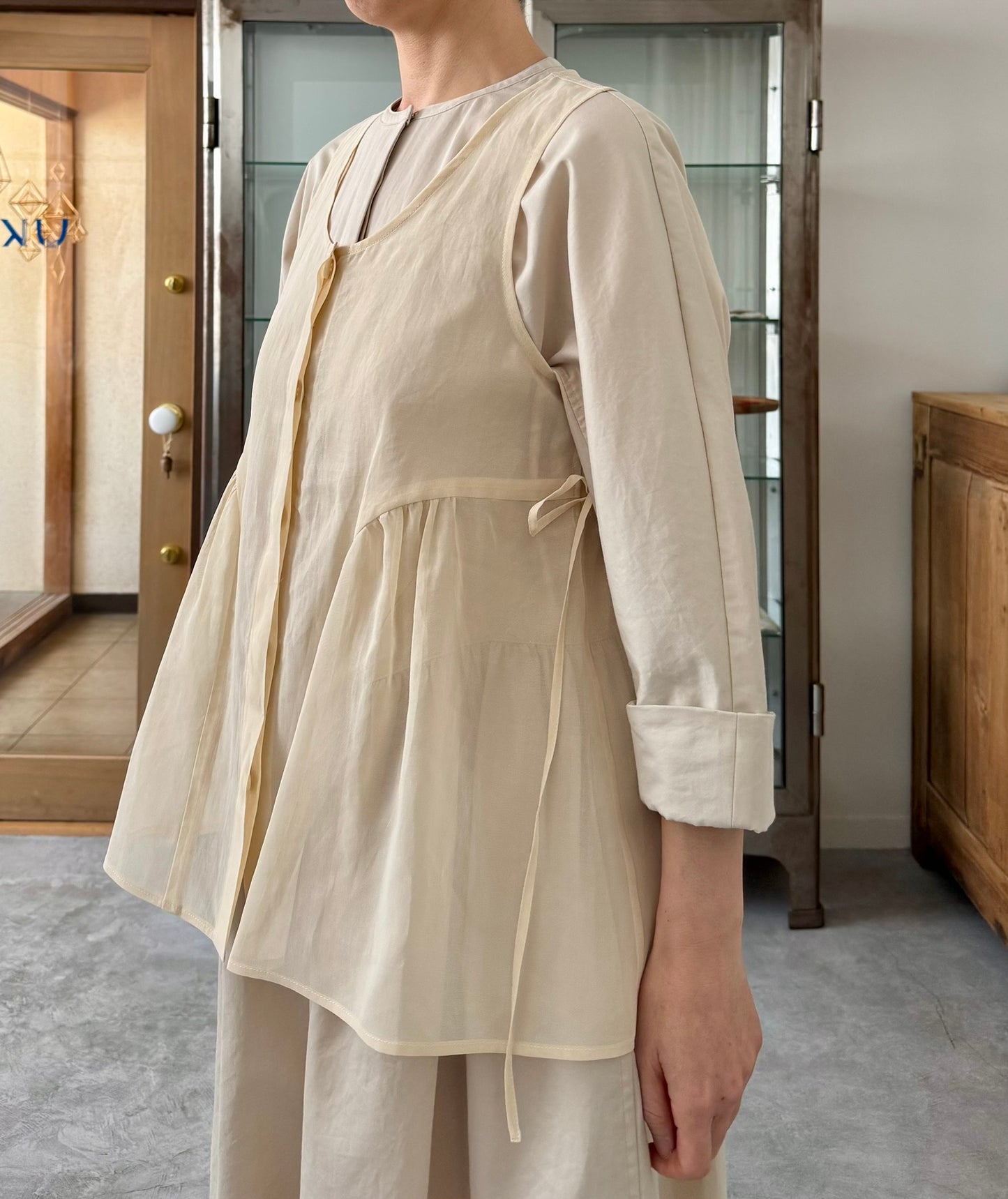ORGANZA VEST TENNE HANDCRAFTED MODERN オーガンザ ベスト 通販 取扱店