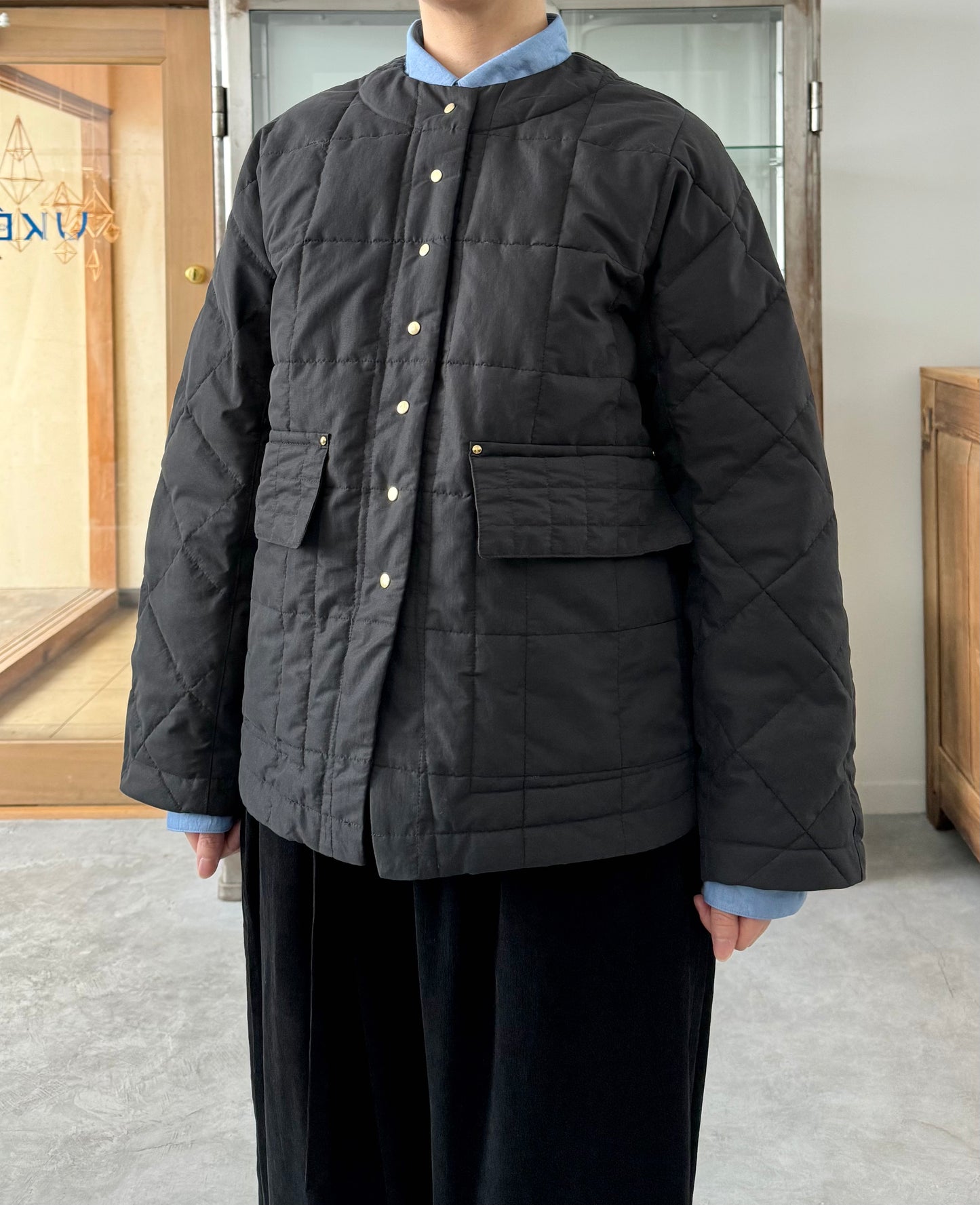 キルトのドルマンJK (BLACK) CHEVAL plus ジャケット 通販 取扱店