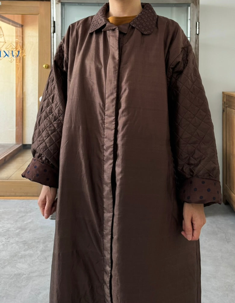 Embroidery Quilting Coat BUNON コート 通販 取扱店