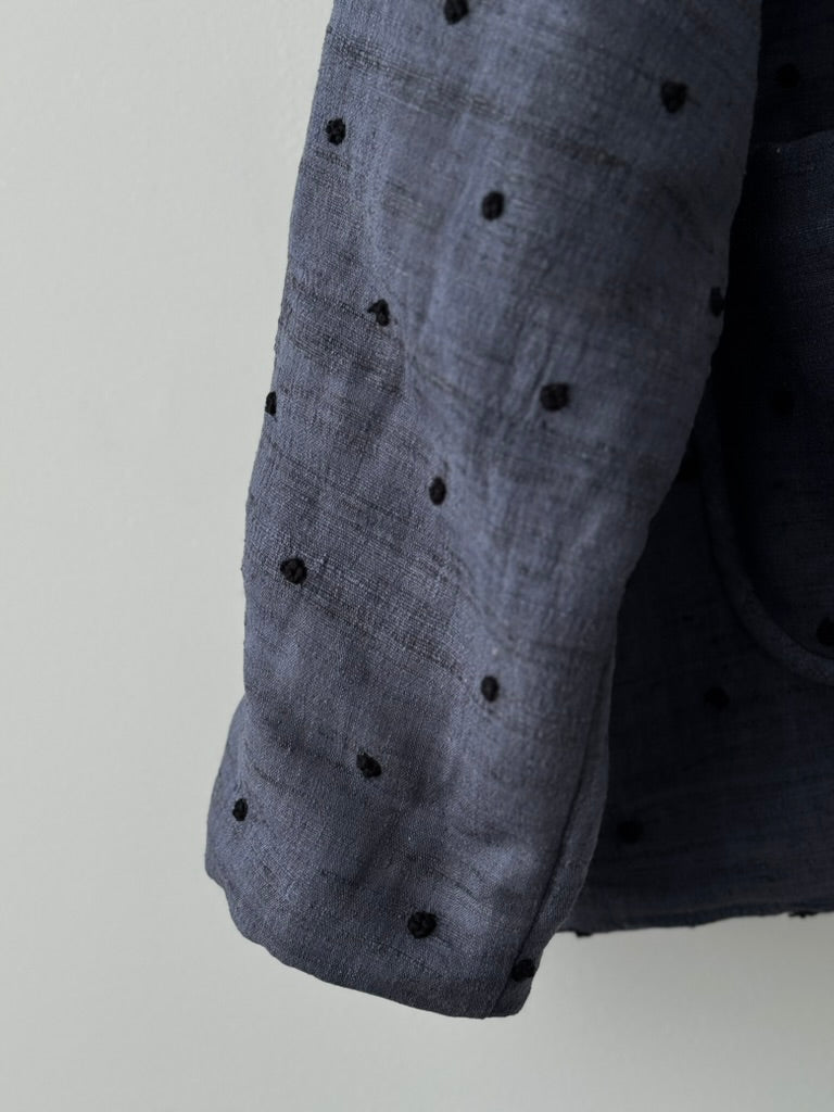 ROUND COLLAR BLOUSON