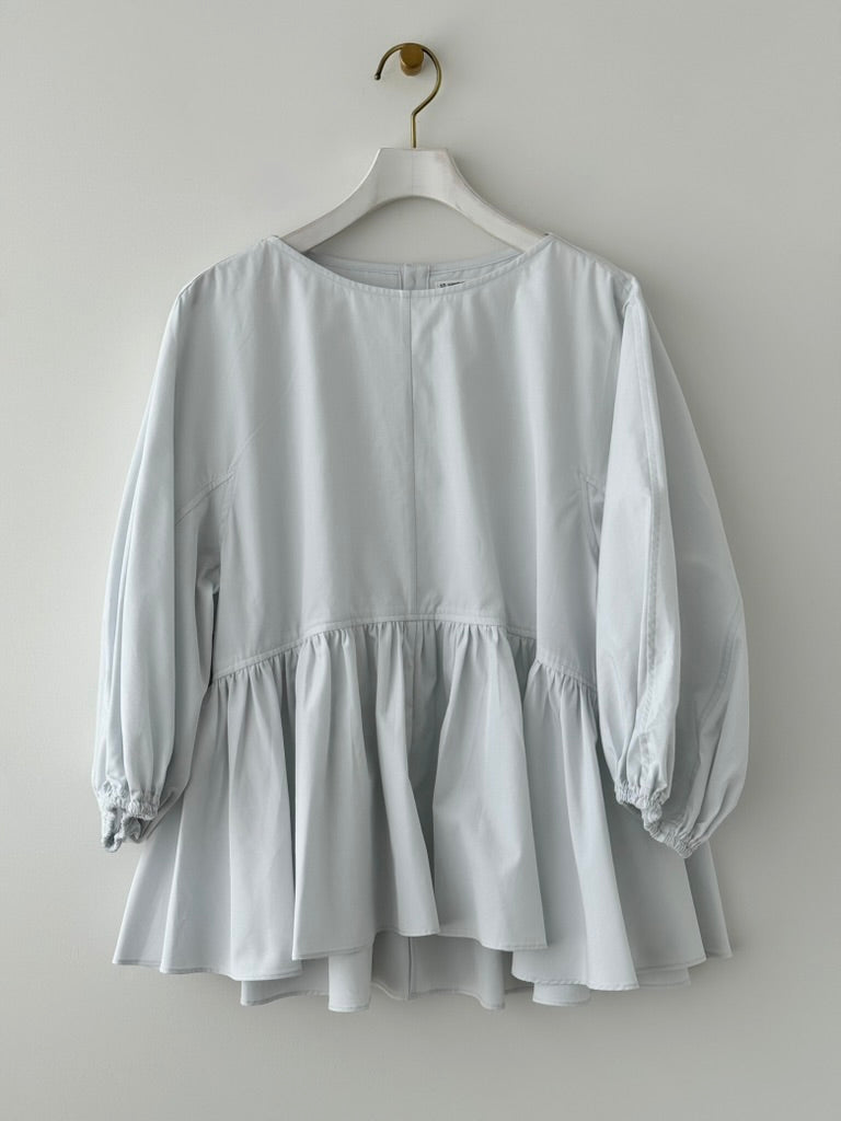 VOLUME SLEEVE GATHER PULLOVER TENNE HANDCRAFTED MODERN ブラウス 通販 取扱店