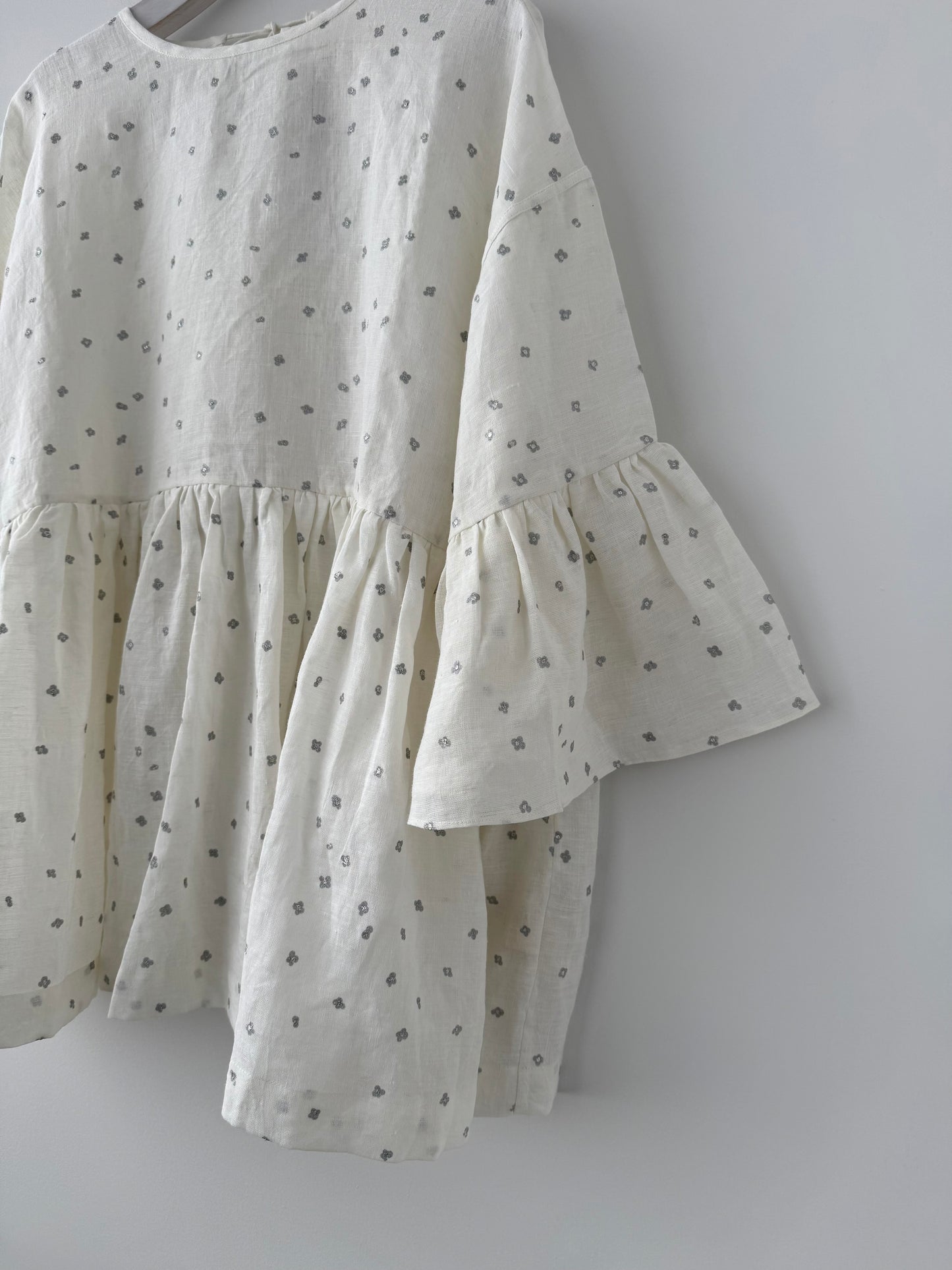 EMBROIDERY WIDE SLEEVE BLOUSE BUNON ブノン リネンブラウス 通販 取扱店