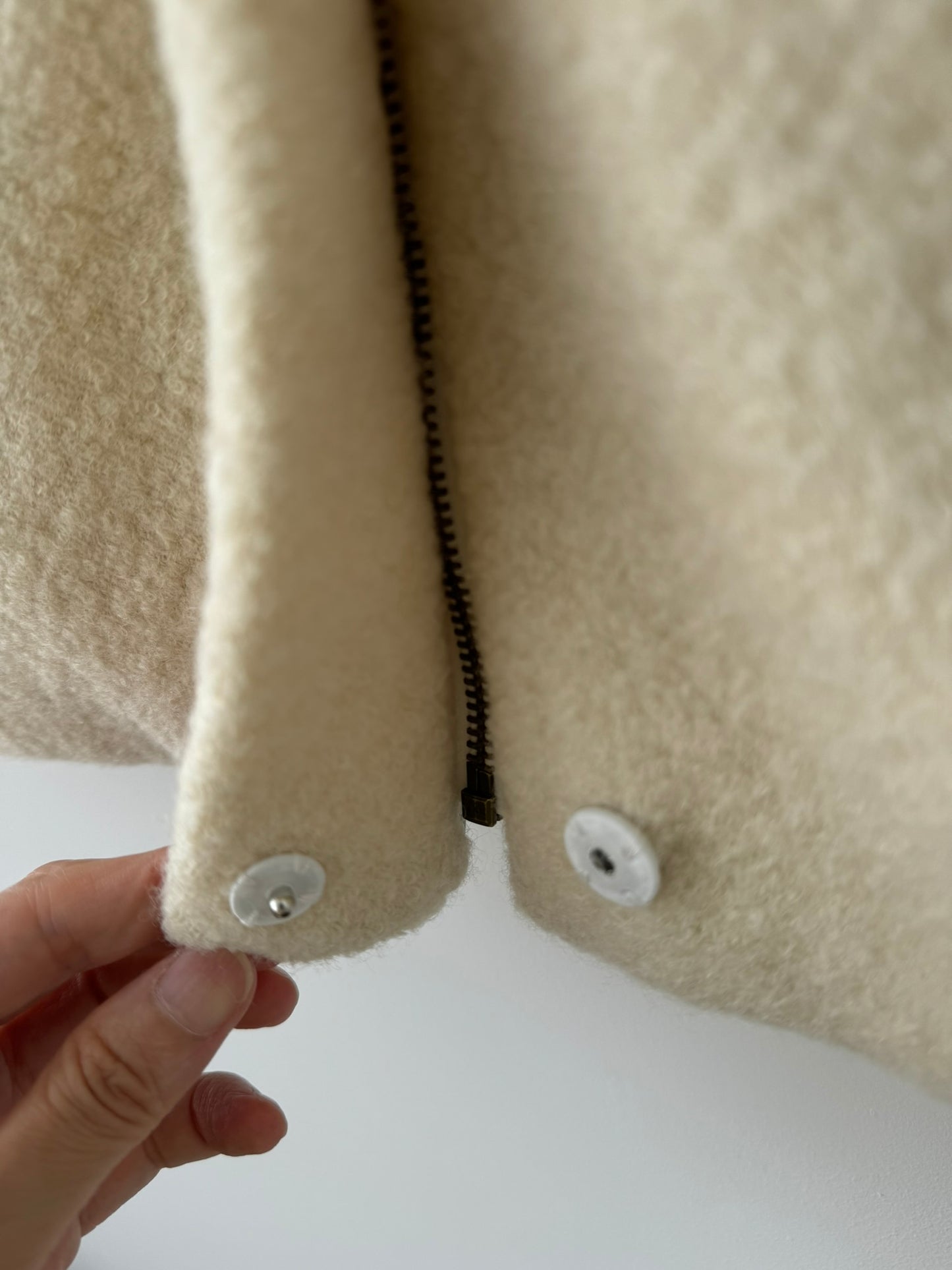 リバティリバーシブルベスト (アイボリー)Porter des boutons ポルテデブトン 通販 取扱店