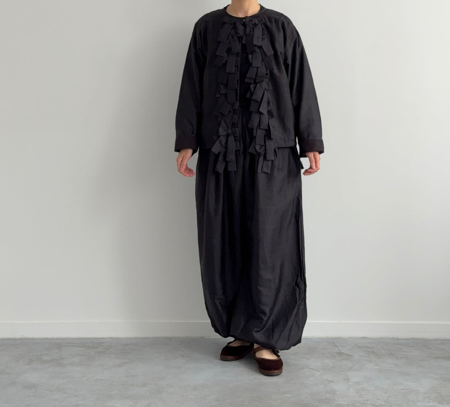 TUCK GATHER BALLON PANTS BUNON バルーンパンツ 通販 取扱店