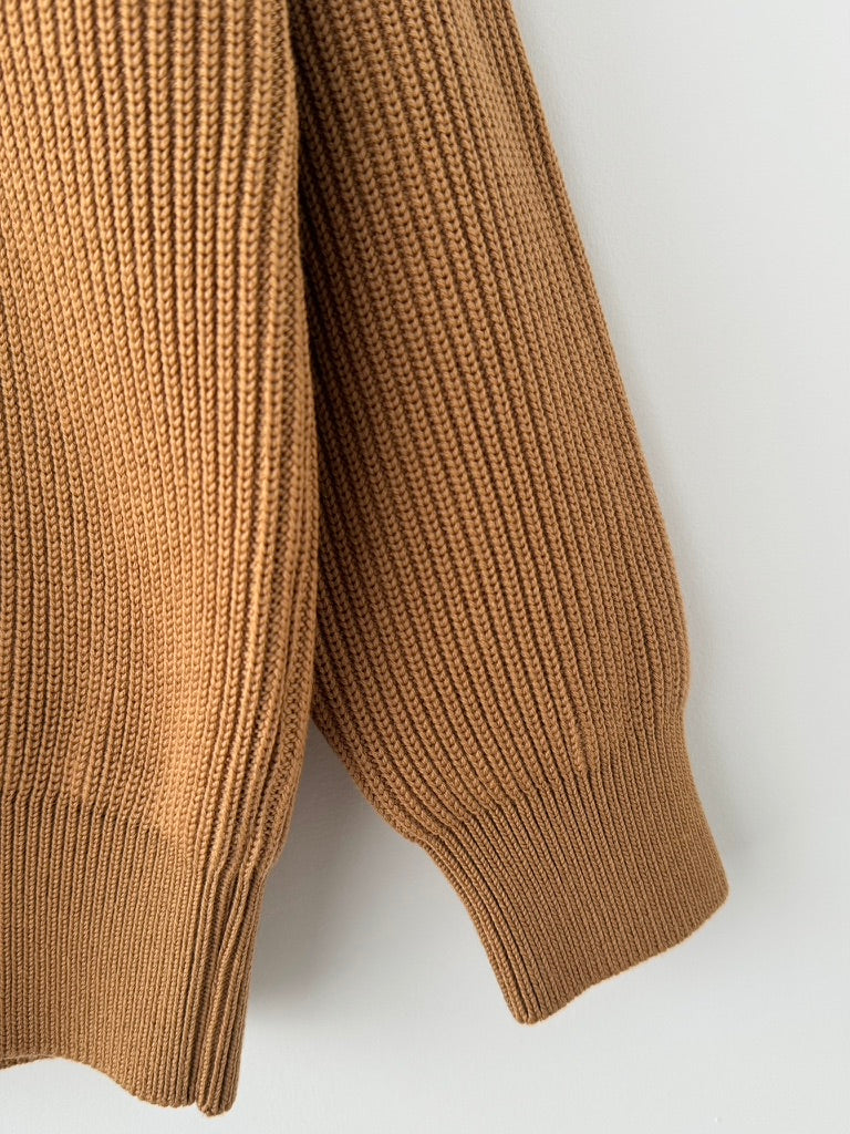 EX FINE WOOL RIB KNIT PULLOVER Yonetomi 米富繊維 ニット 通販 取扱店