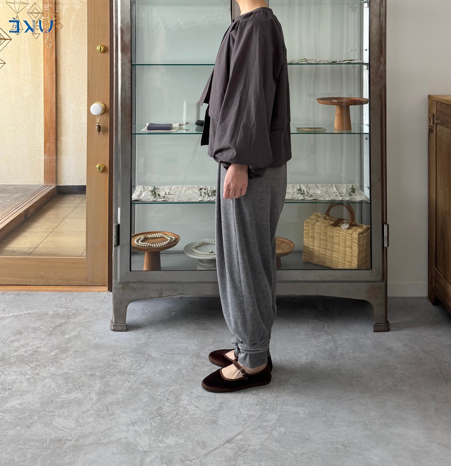 RIBBON PANTS (NAVY) リボンパンツ TENNE HANDCRAFTED MODERN 通販 取扱店
