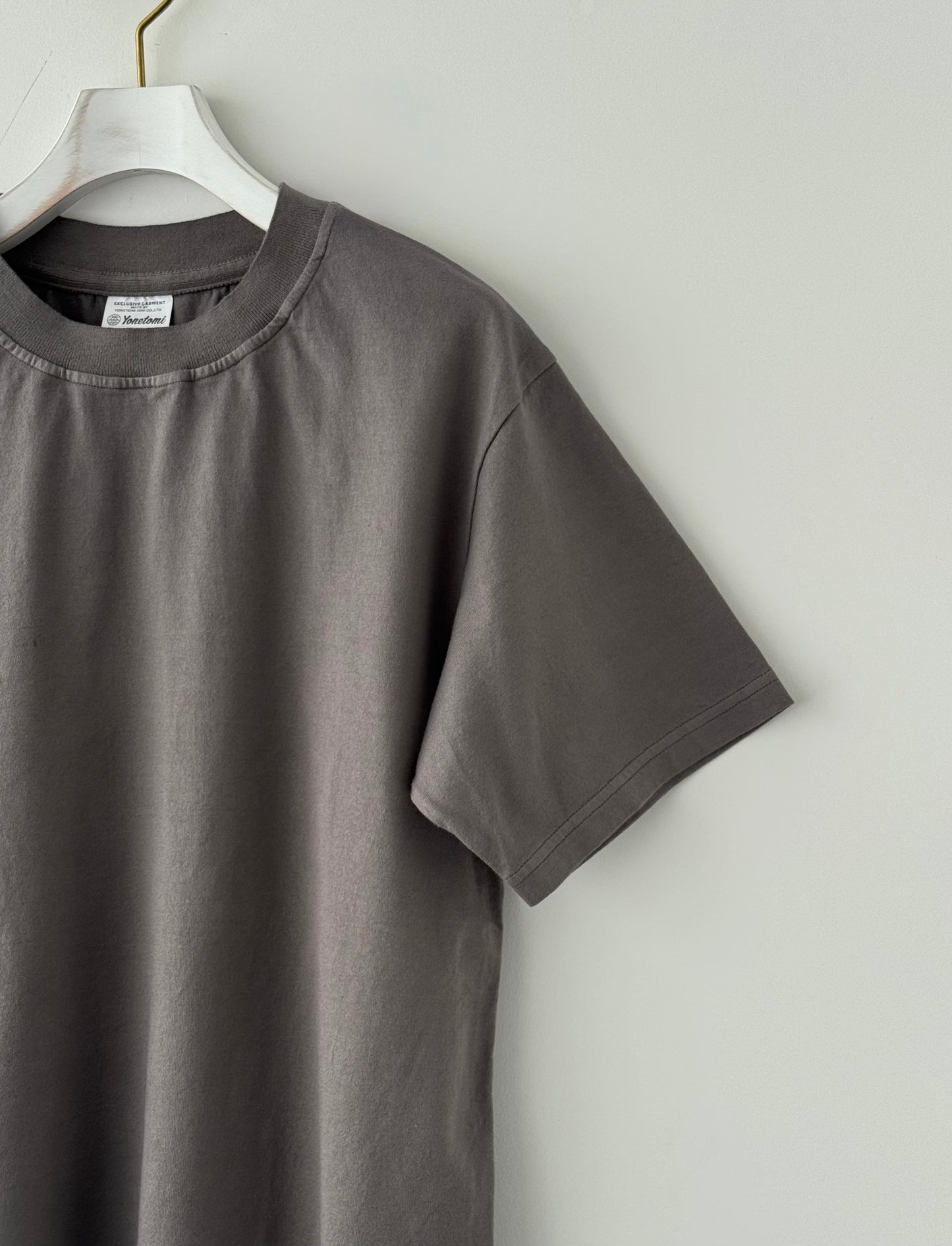 NEW BASIC GARMENT DYED T-SHIRT Yonetomi 米富繊維 Tシャツ 通販 取扱店