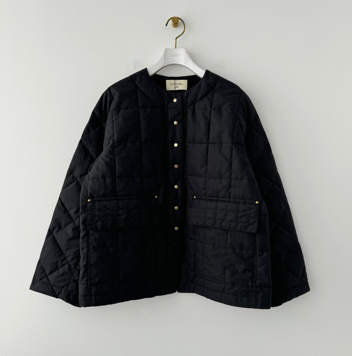 キルトのドルマンJK (BLACK) CHEVAL plus ジャケット 通販 取扱店