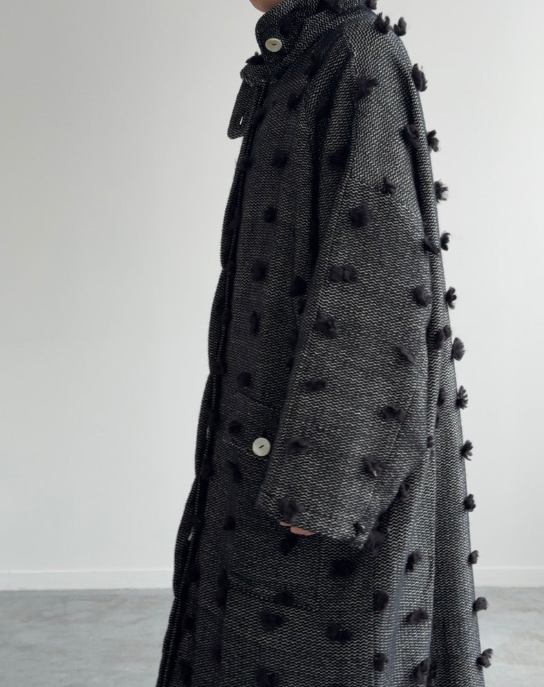 RIBBON EMBROIDERY COAT BUNON コート 通販 取扱店