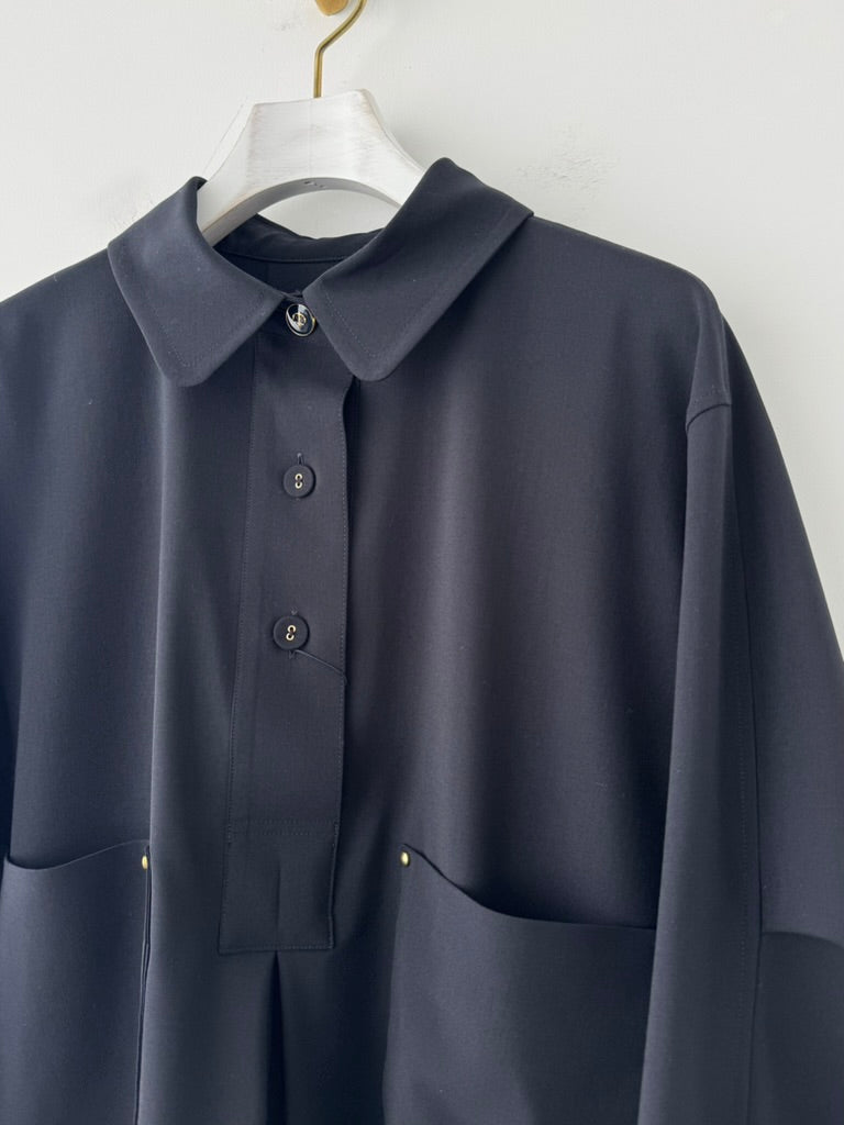 フレンチワークのワンピース (NAVY) CHEVAL plus 通販 取扱店
