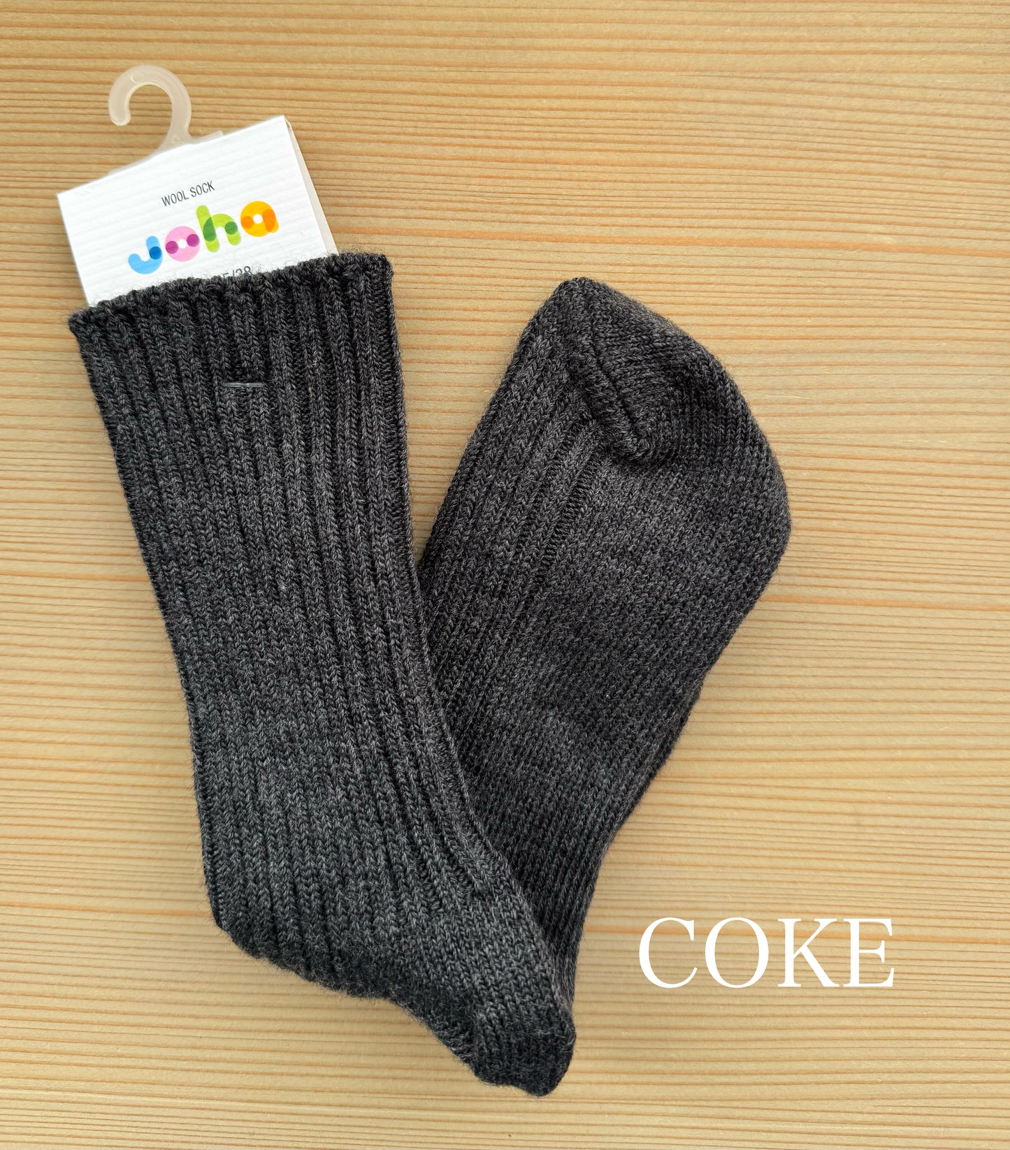 WOOL SOCKS (43/46) ウールソックス 靴下 JOHA 通販 取扱店