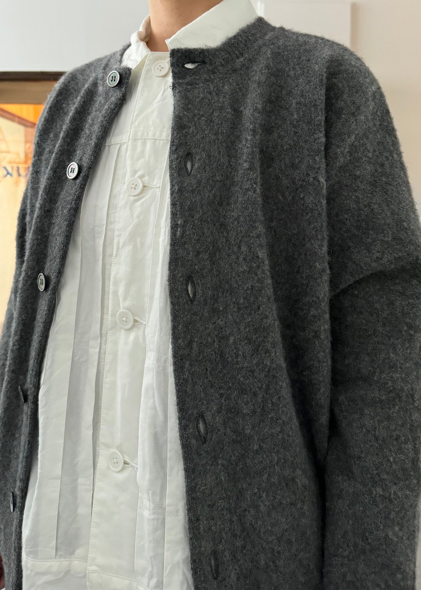 CIRCLE KNIT C/D Yonetomi 米富繊維 カーディガン 通販 取扱店