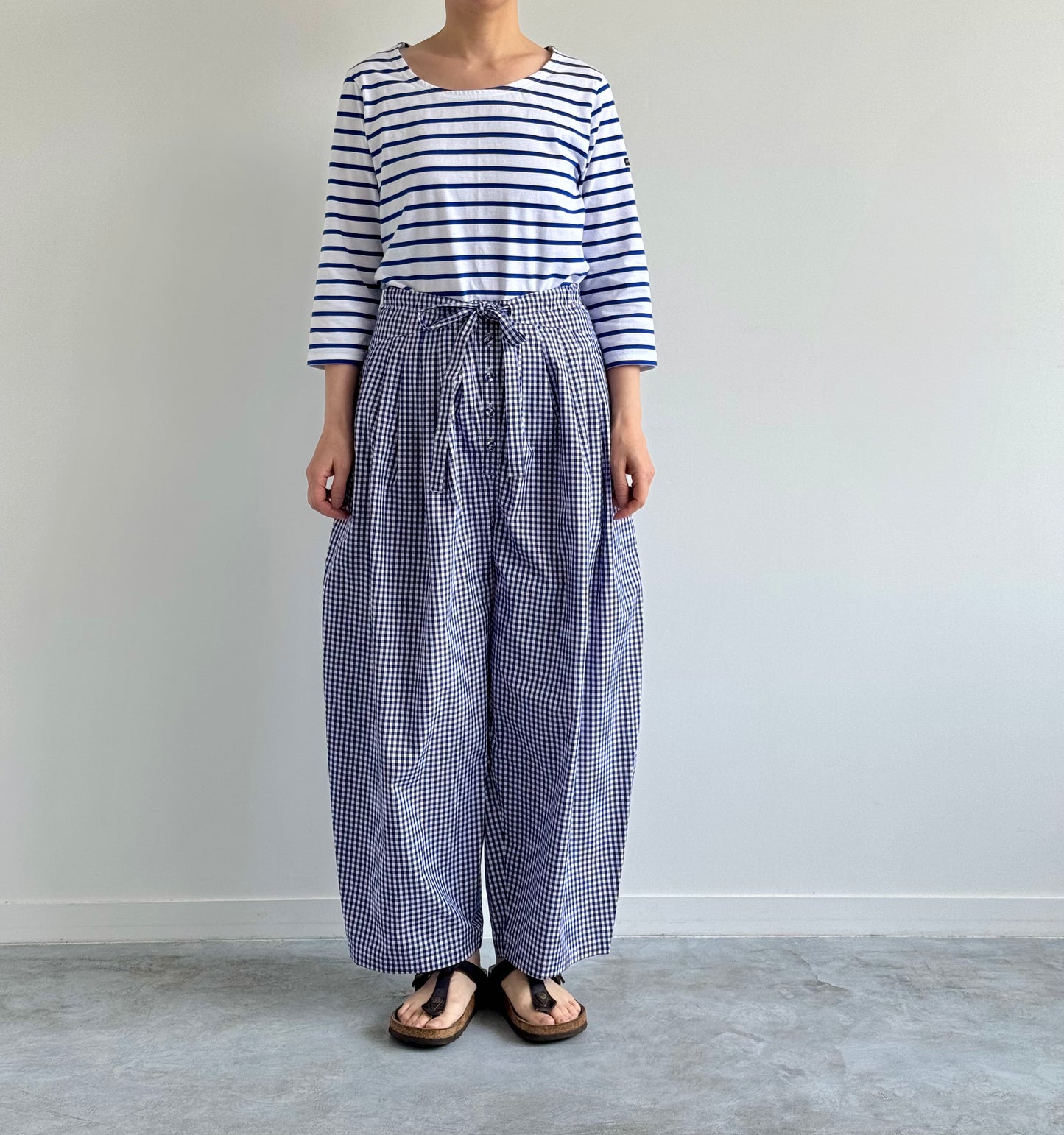 MANCHE 3/4 (BLANC / ÉTOILE FEMME) Armor lux ボーダー 通販 取扱店