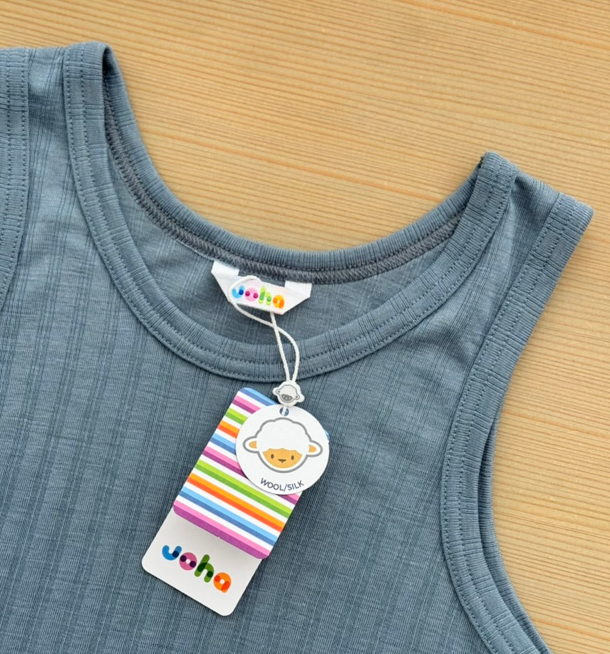 UNDERSHIRT (150) JOHA ヨハ キッズサイズ ウールインナー タンクトップ 通販 取扱店