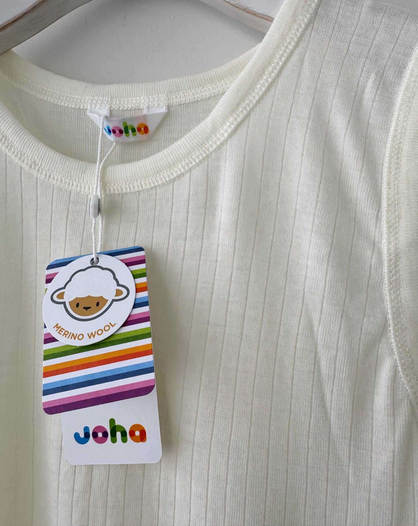 WOOL KIDS BASIC UNDERSHIRT (150) JOHA ヨハ キッズサイズ ウールインナー タンクトップ 通販 取扱店