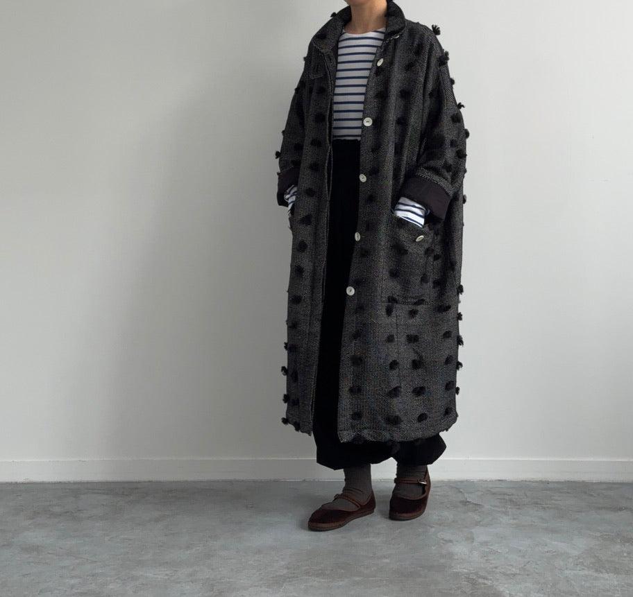 RIBBON EMBROIDERY COAT BUNON コート 通販 取扱店