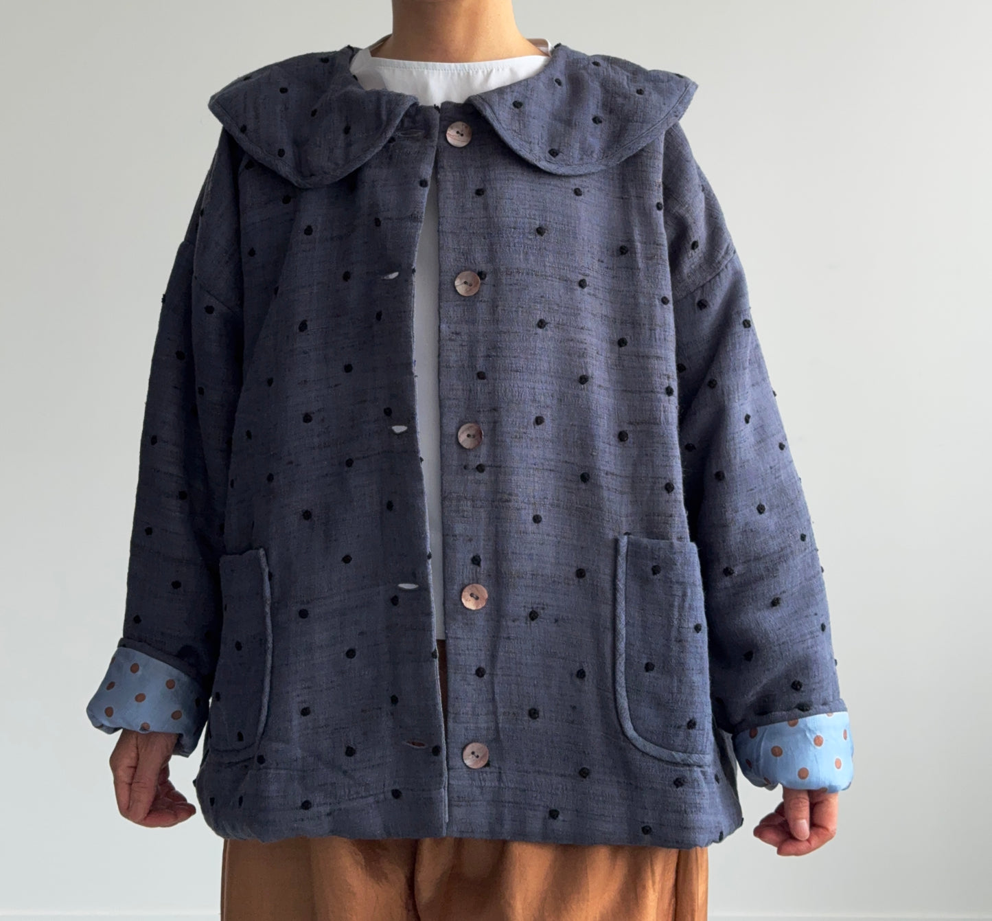 ROUND COLLAR BLOUSON BUNON ブルゾン 通販 取扱店