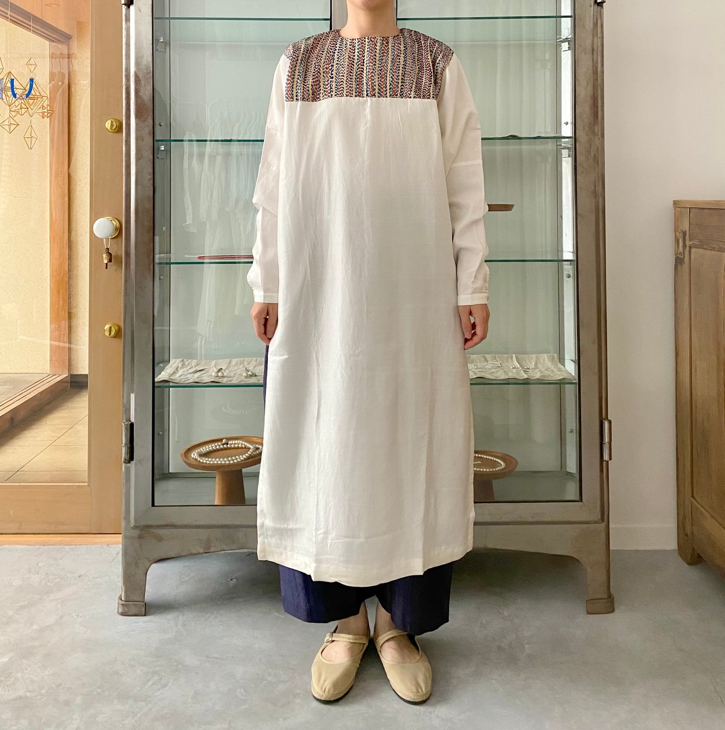 Kantha Slit Dress BUNON ブノン 通販
