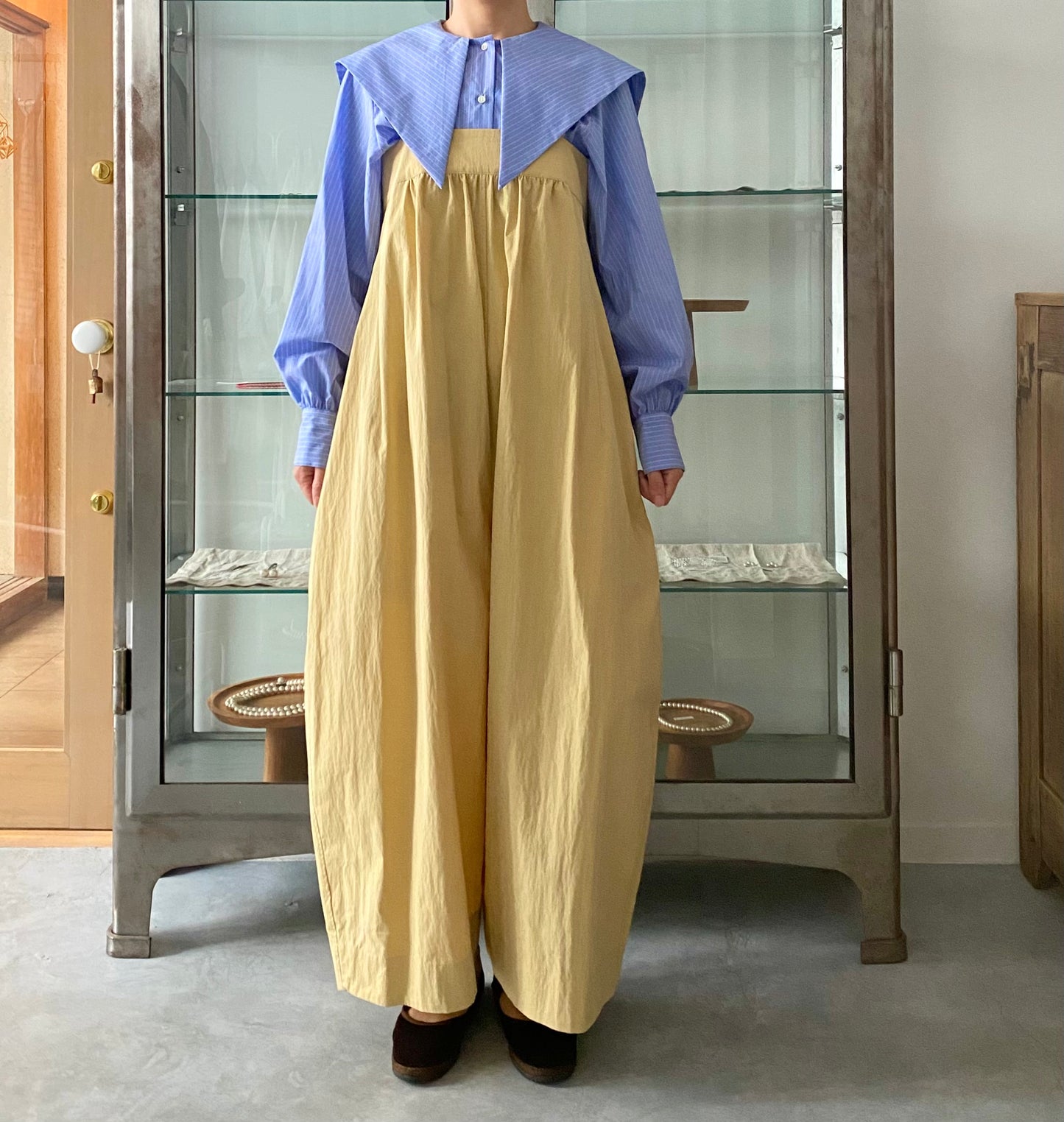Shirring wide all-in-one C/P (Yellow) TENNE HANDCRAFTED MODERN 通販