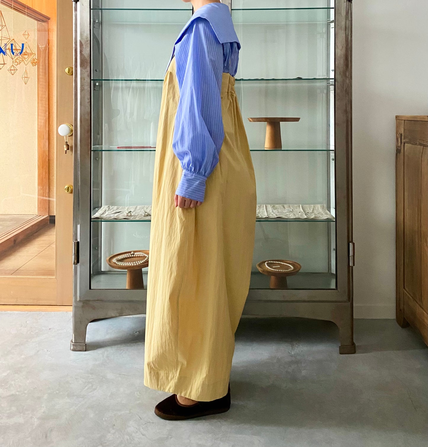 Shirring wide all-in-one C/P (Yellow) TENNE HANDCRAFTED MODERN 通販