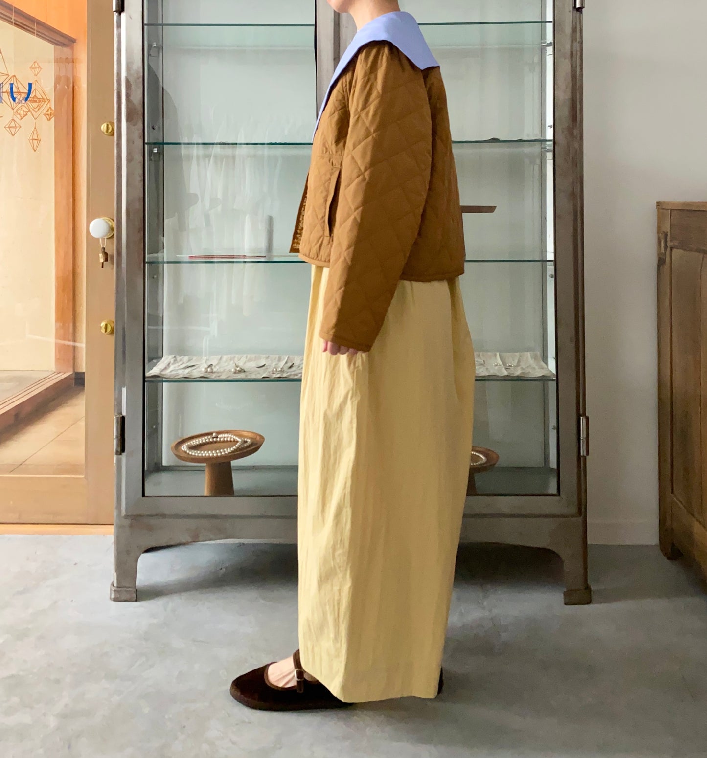 Shirring wide all-in-one C/P (Yellow) TENNE HANDCRAFTED MODERN 通販