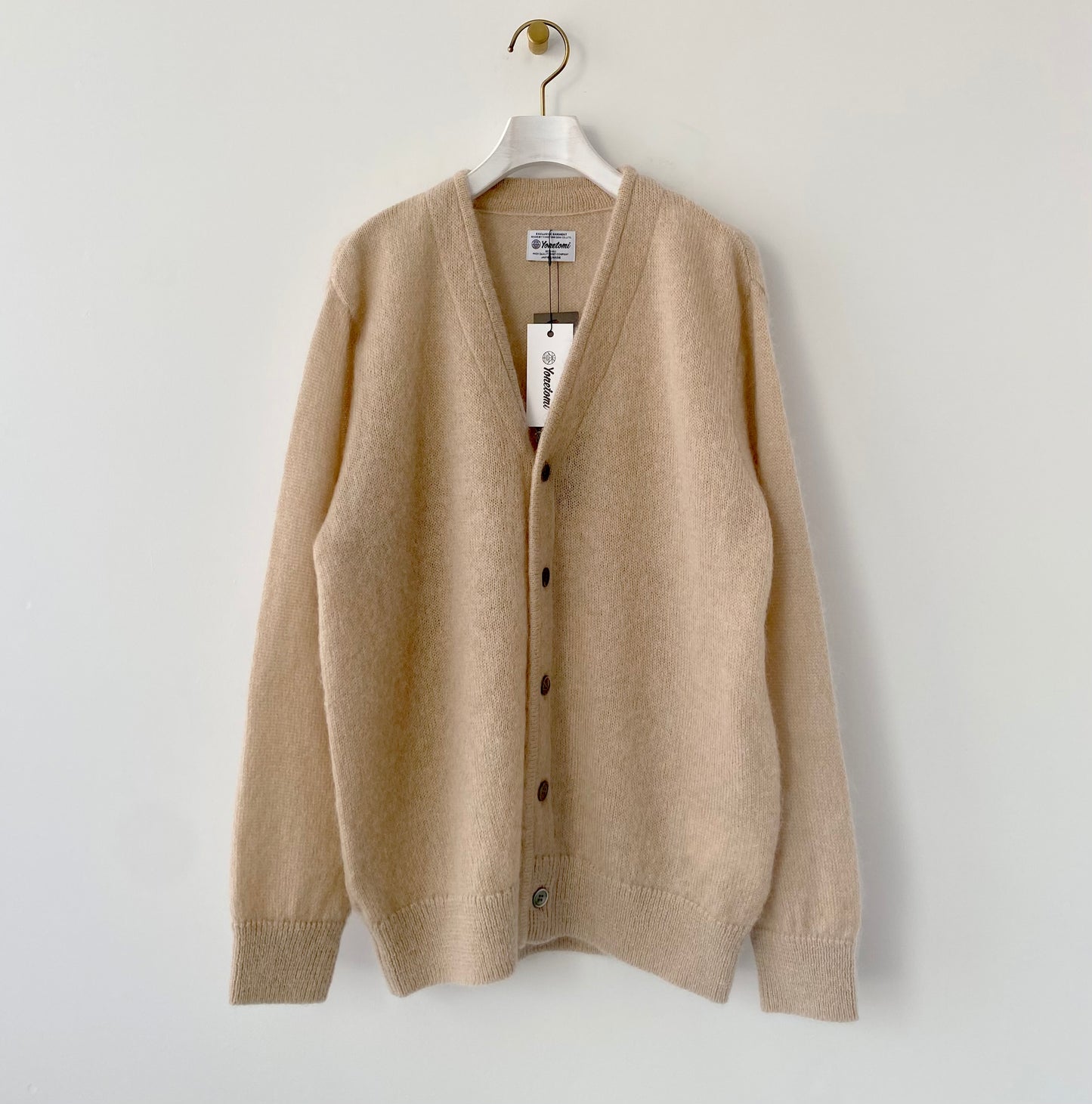 SHAGGY MOHAIR CARDIGAN Yonetomi 米富繊維 通販