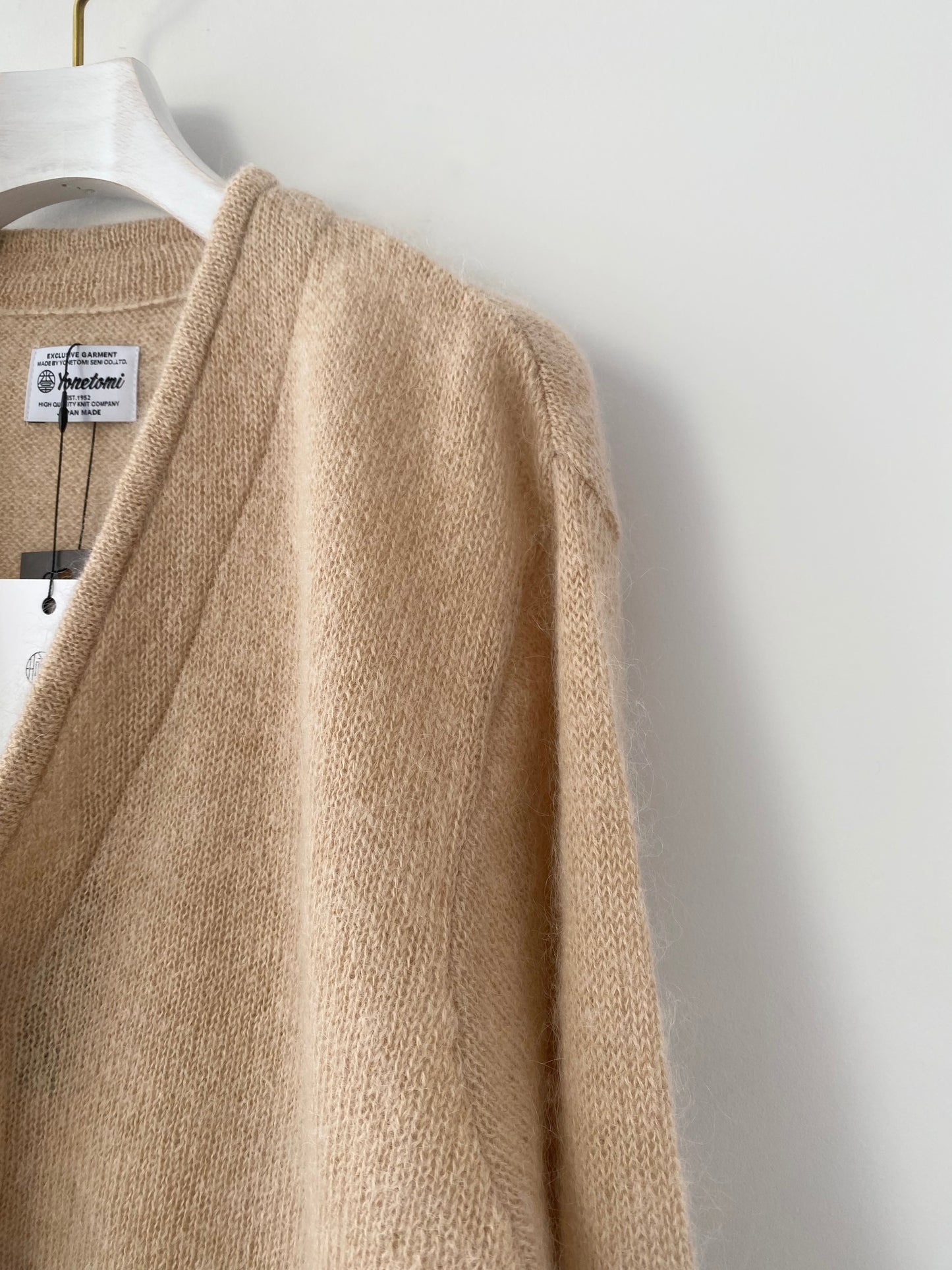 SHAGGY MOHAIR CARDIGAN Yonetomi 米富繊維 通販