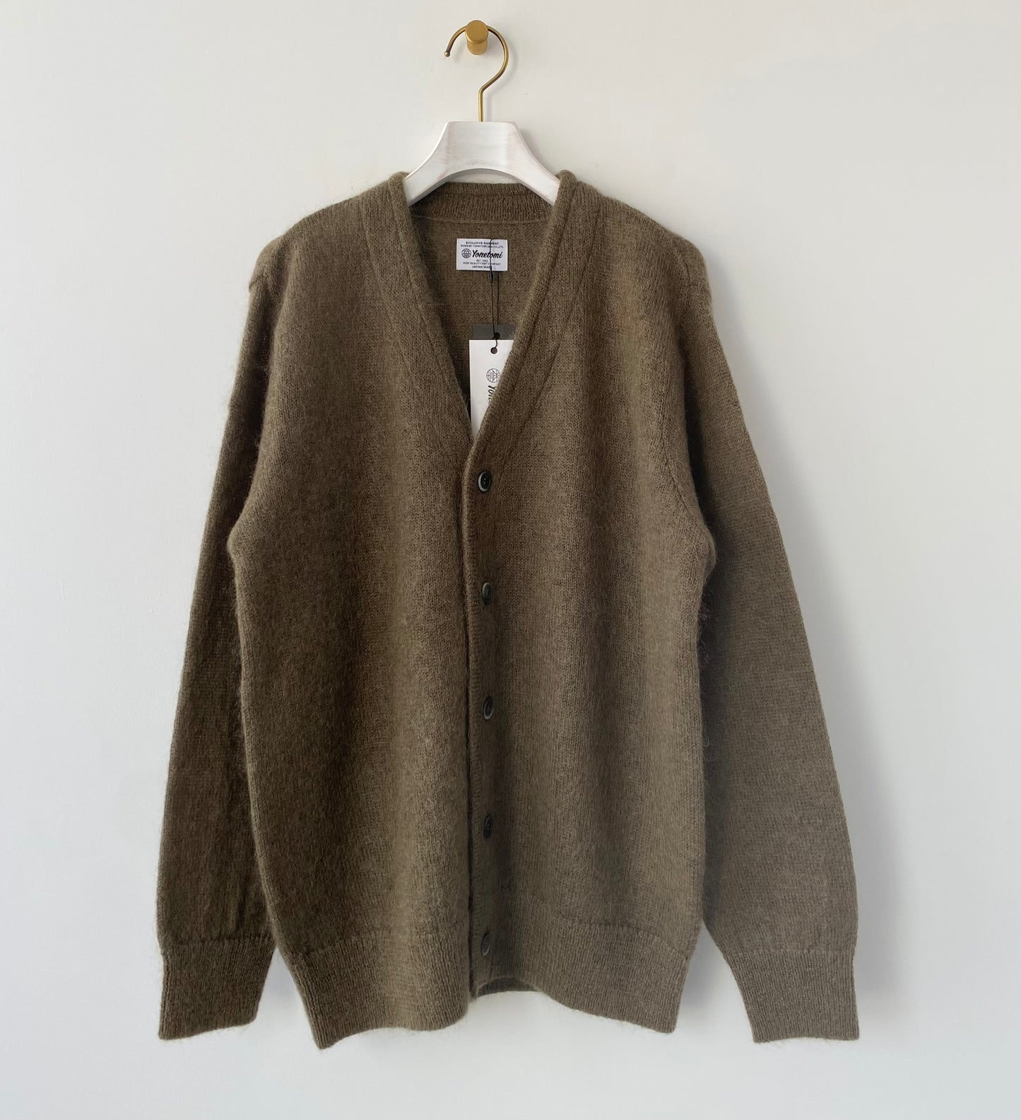 SHAGGY MOHAIR CARDIGAN Yonetomi 米富繊維 通販