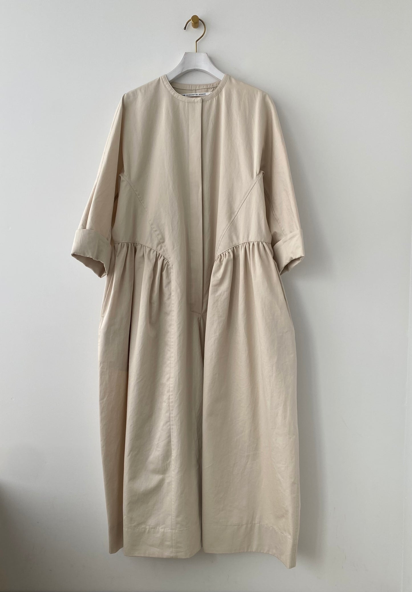 Side gather all-in-one (Cotton / Pink beige ) TENNE HANDCRAFTED MODERN オールインワン 通販