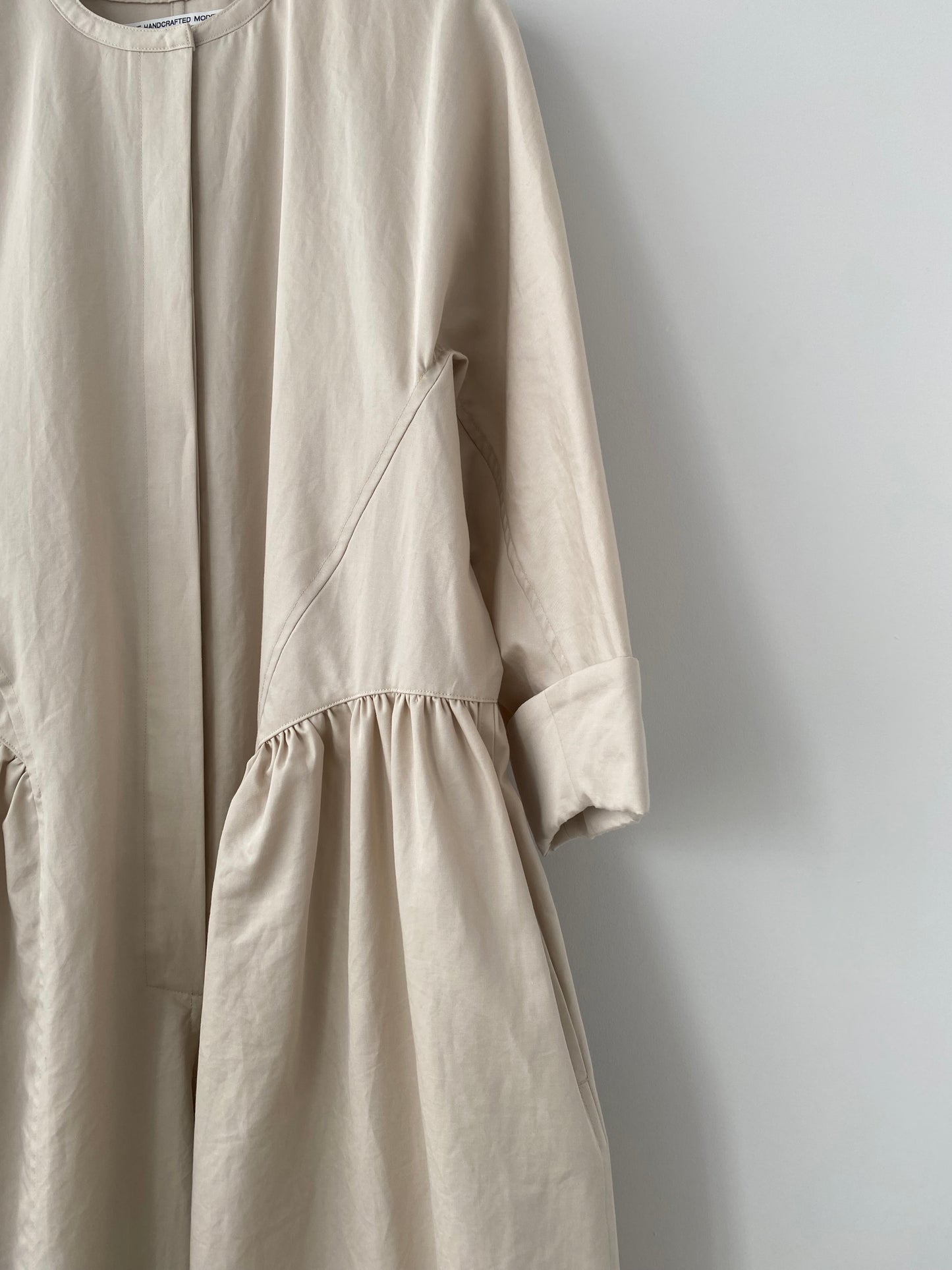 Side gather all-in-one (Cotton / Pink beige ) TENNE HANDCRAFTED MODERN オールインワン 通販