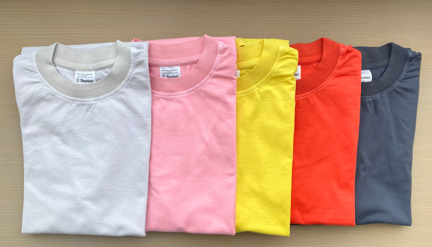 NEW BASIC GARMENT DYE T-SHIRT Yonetomi 米富繊維 Tシャツ 通販