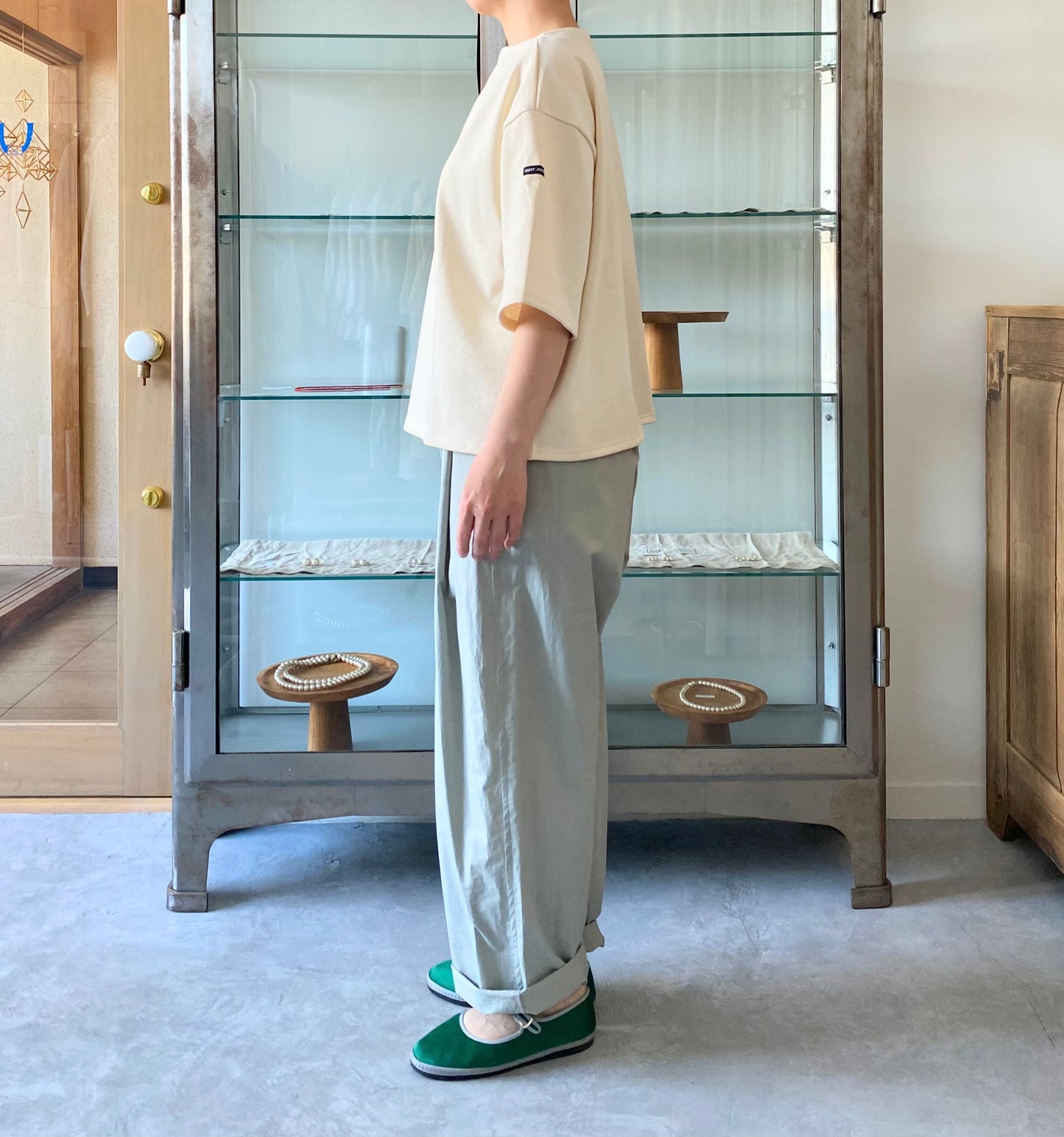 OUESSANT TEE LOOSE (ECRU) SAINT JAMES セントジェームス 通販