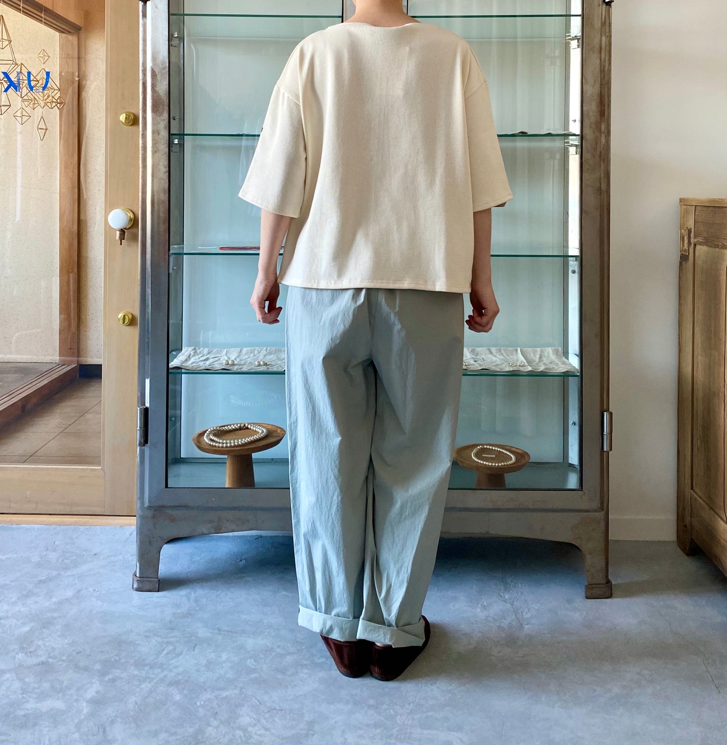 OUESSANT TEE LOOSE (ECRU) SAINT JAMES セントジェームス 通販 取扱店