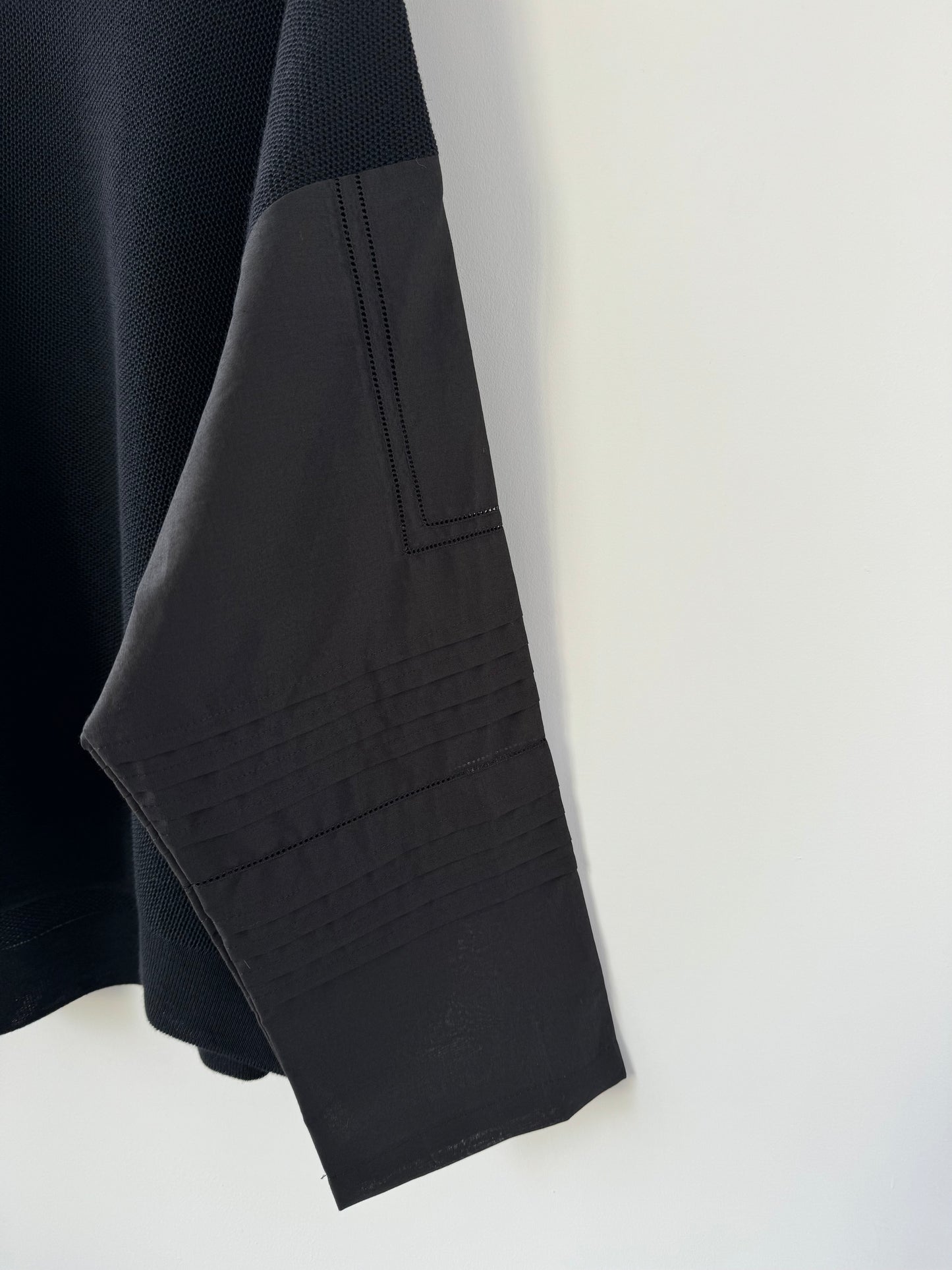 ピンタックスリーブ×ニット Porter des boutons ポルテデブトン 通販