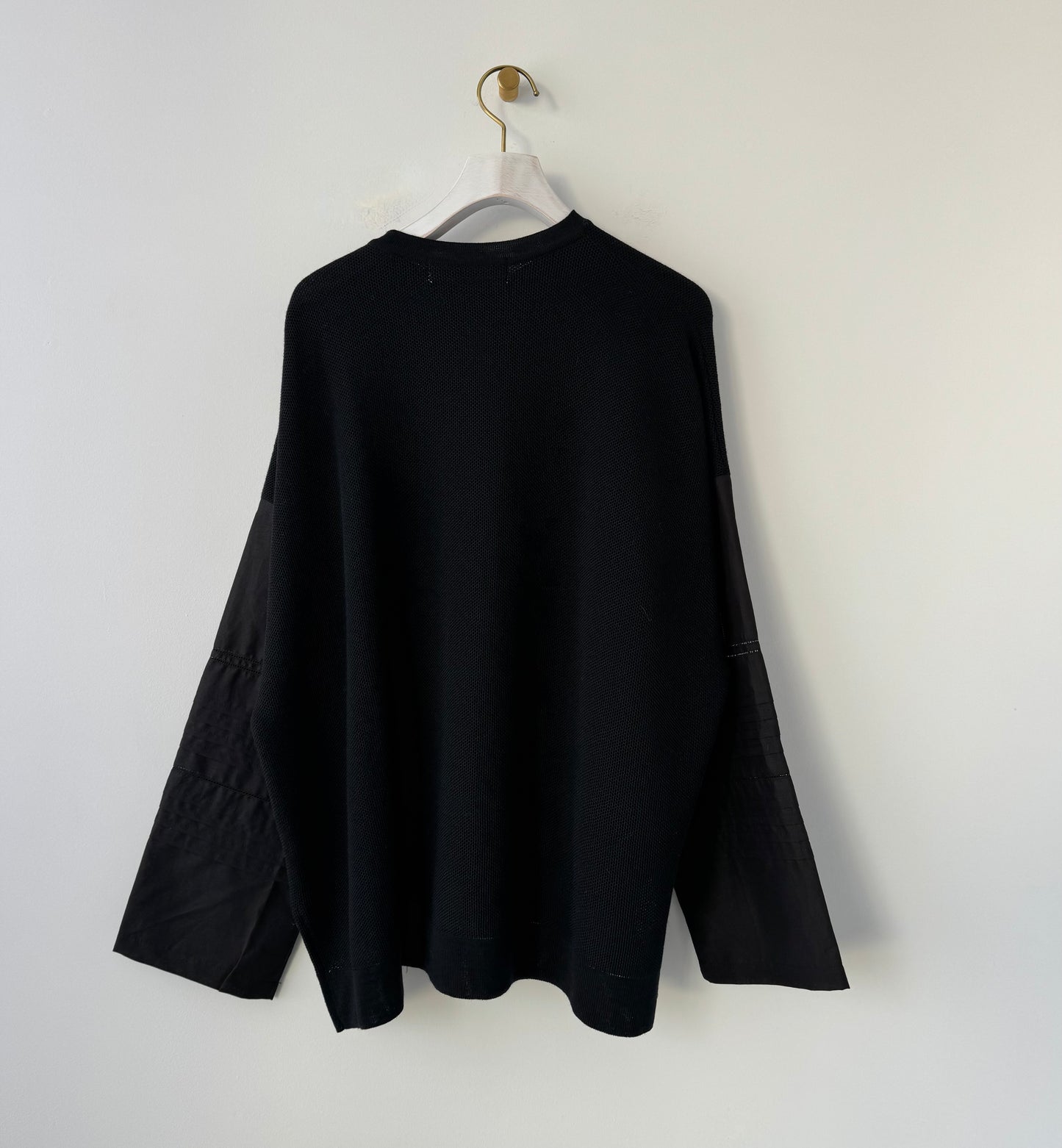 ピンタックスリーブ×ニット Porter des boutons ポルテデブトン 通販