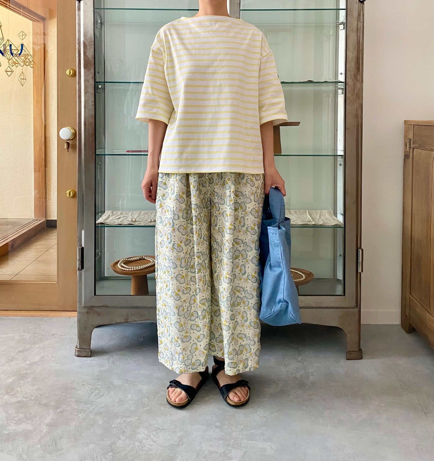 OUESSANT TEE LOOSE (NEIGE / ROSE FLUO) SAINT JAMES セントジェームス 通販 取扱店