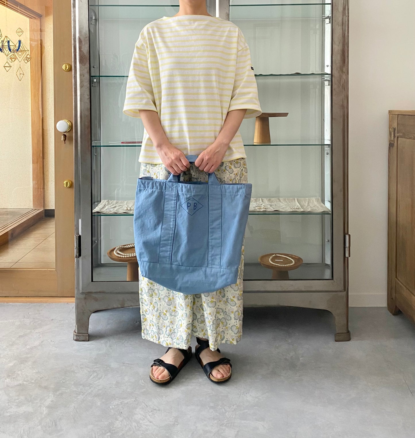 OUESSANT TEE LOOSE (NEIGE / ROSE FLUO) SAINT JAMES セントジェームス 通販 取扱店