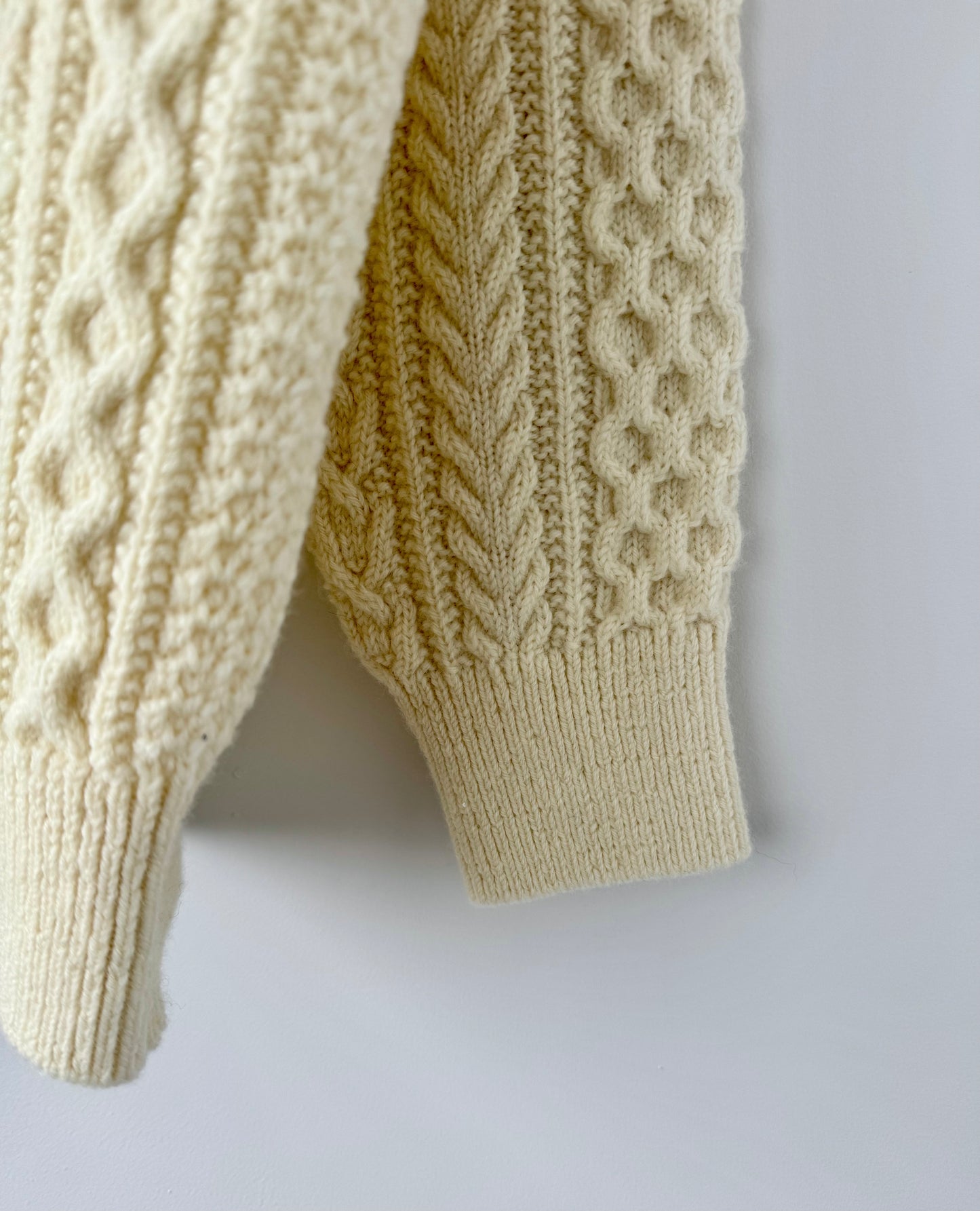 REBORN WOOL ARAN KNIT P/O Yonetomi 米富繊維 ニット セーター 通販
