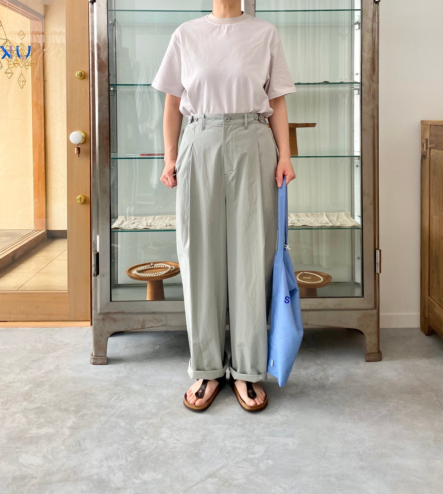 NEW BASIC GARMENT DYED T-SHIRT Yonetomi 米富繊維 Tシャツ 通販 取扱店