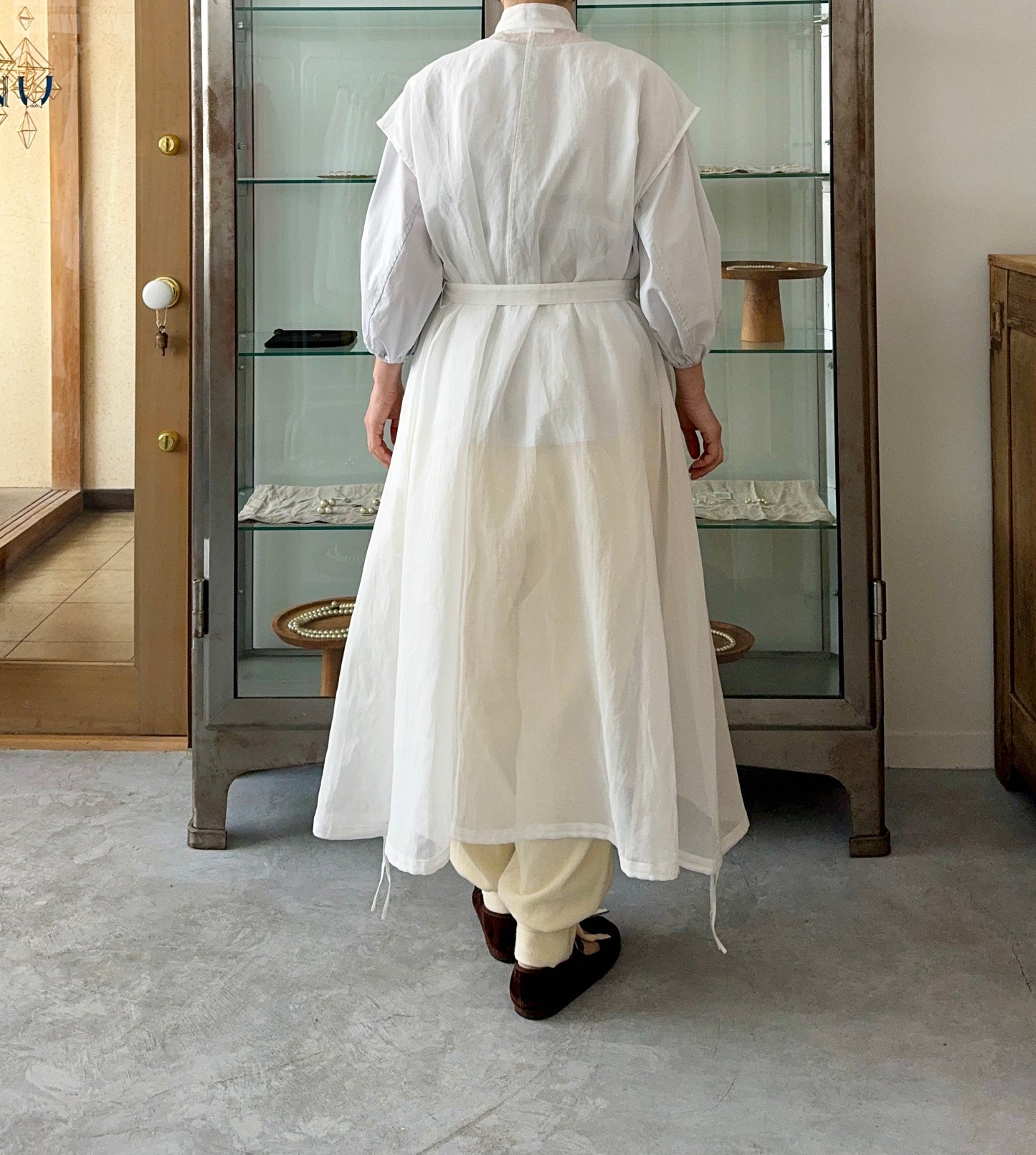ORGANZA LONG VEST TENNE HANDCRAFTED MODERN オーガンザ ベスト 通販 取扱店