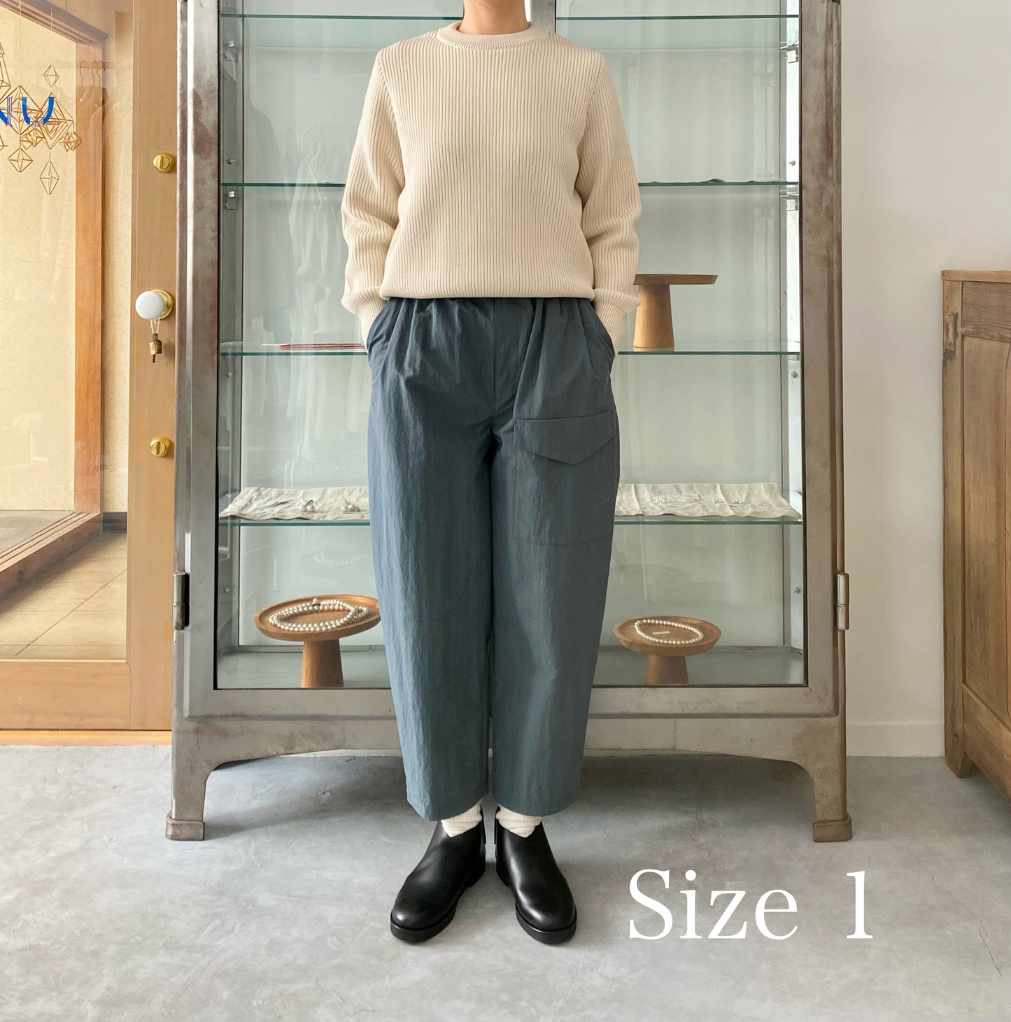 EX FINE WOOL RIB KNIT PULLOVER Yonetomi 米富繊維 通販