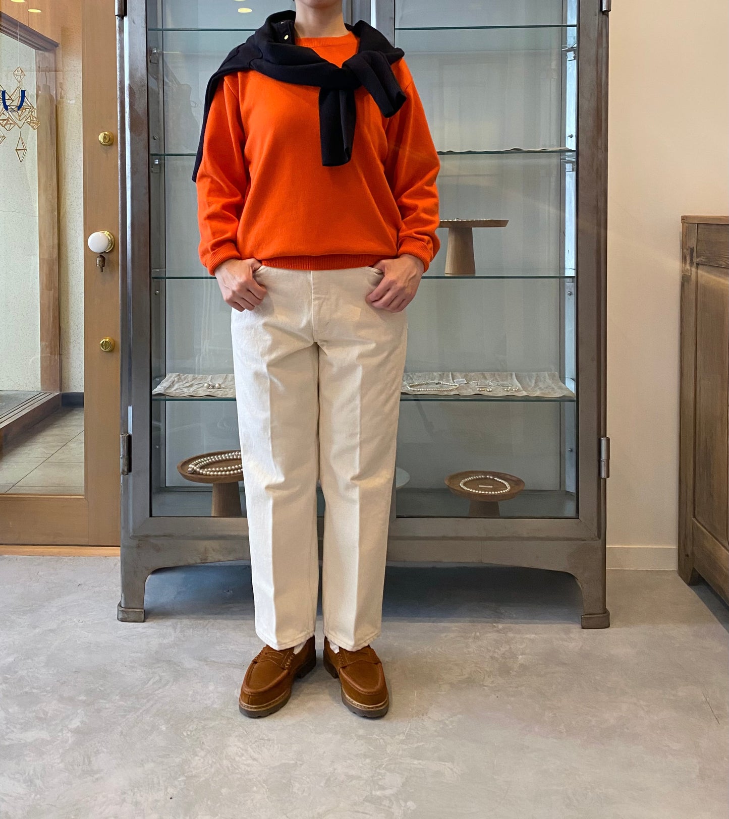 NEW BASIC CASHMERE KNIT PULL OVER Yonetomi 米富繊維 通販