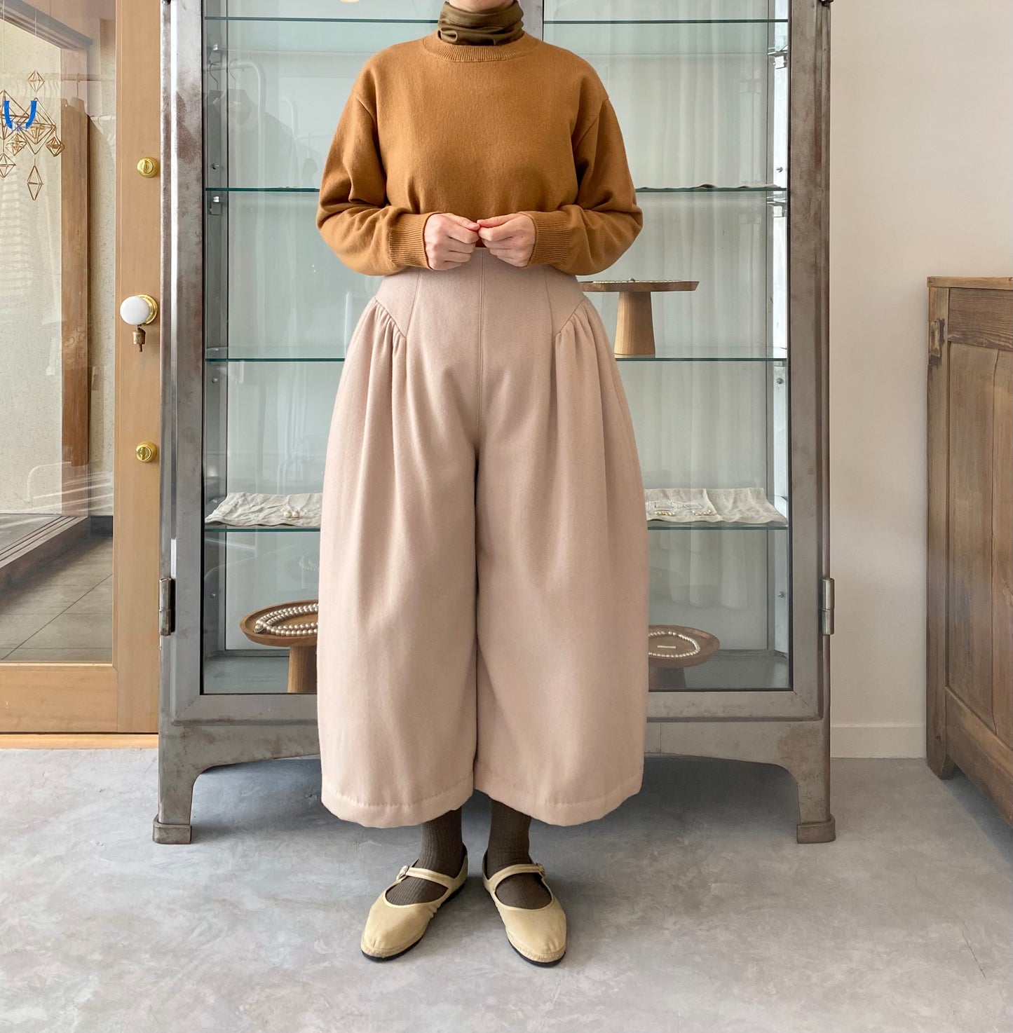 NEW BASIC CASHMERE KNIT PULL OVER Yonetomi 米富繊維 通販