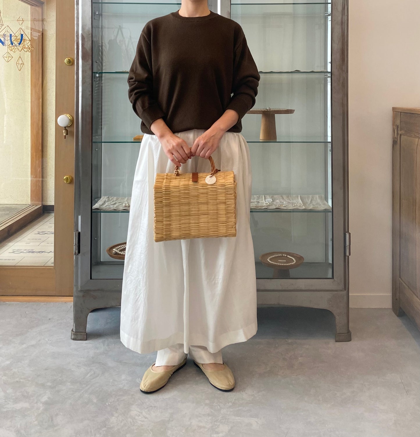 NEW BASIC CASHMERE KNIT PULL OVER Yonetomi 米富繊維 通販