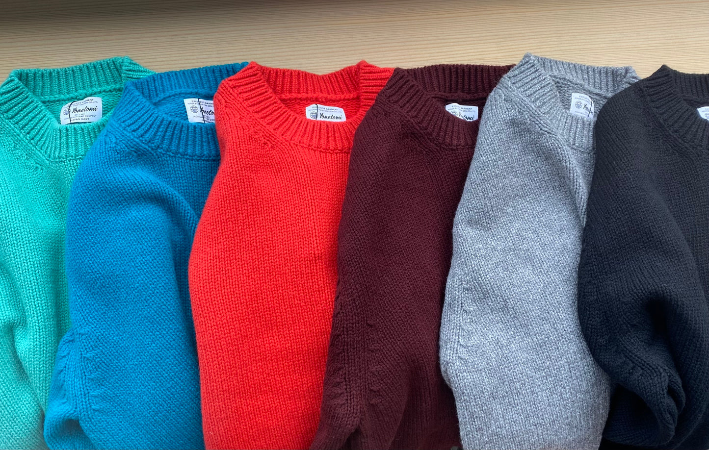 SOFT LAMB WOOL KNIT PULLOVER Yonetomi 米富繊維 通販