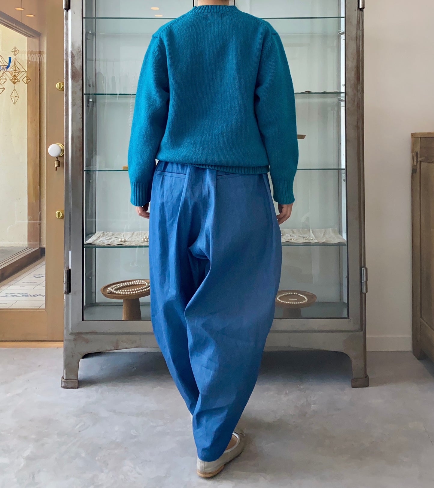 SOFT LAMB WOOL KNIT PULLOVER Yonetomi 米富繊維 通販