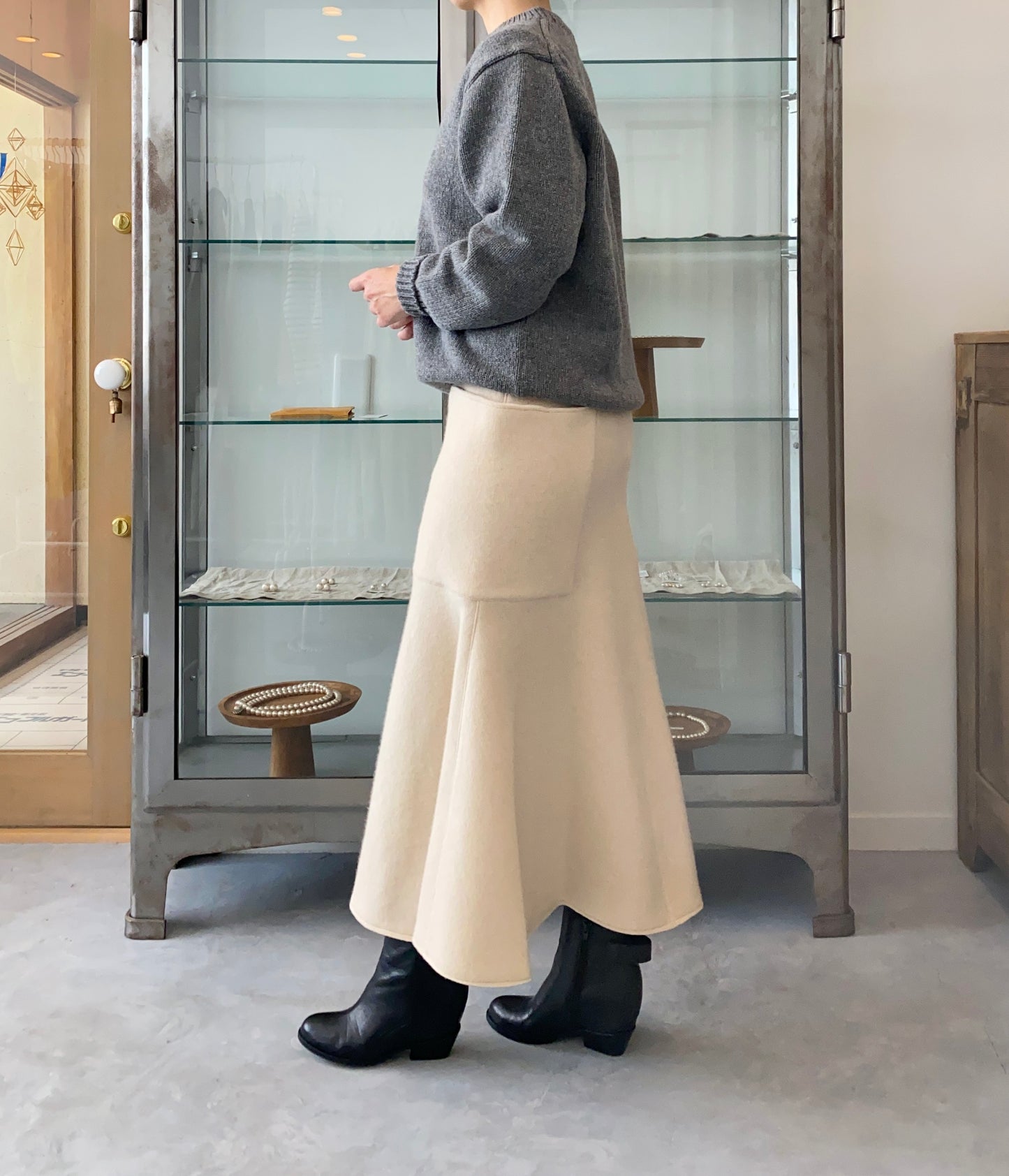 Knit mermaid skirt TENNNE HANDCRAFTED MODERN 通販